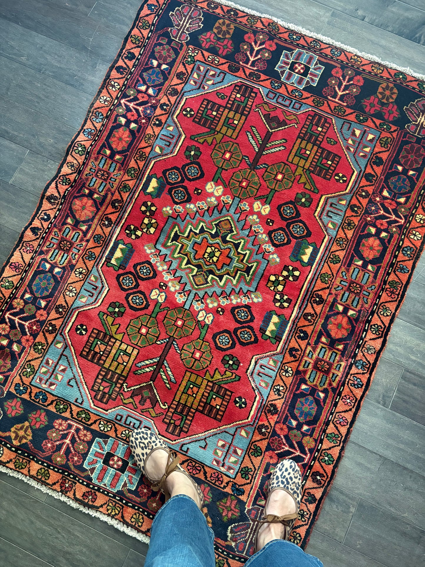Vintage Rug #222 - 5’3” x 3’9”