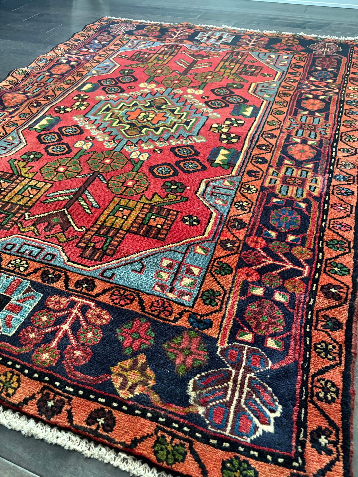 Vintage Rug #222 - 5’3” x 3’9”