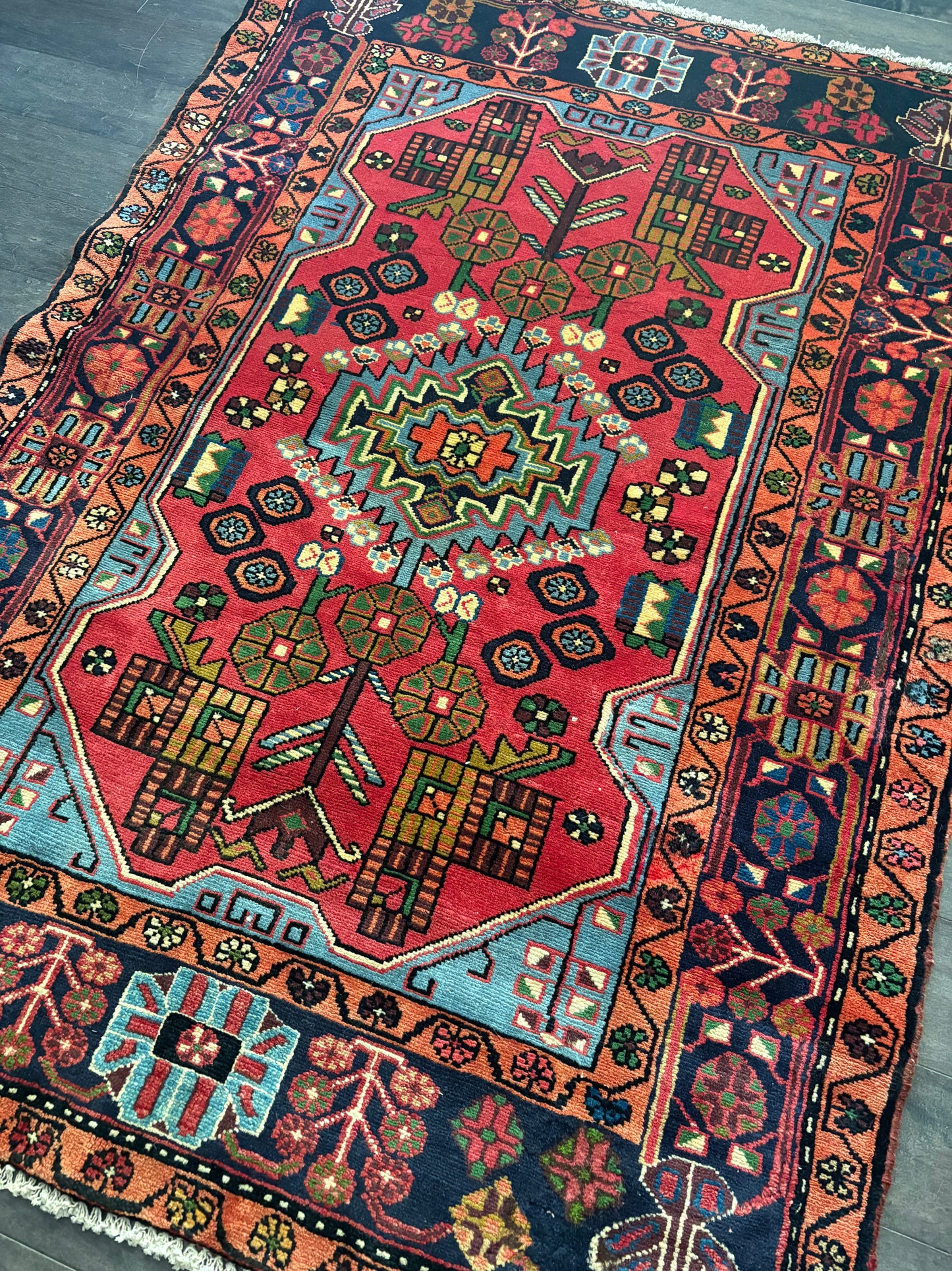Vintage Rug #222 - 5’3” x 3’9”