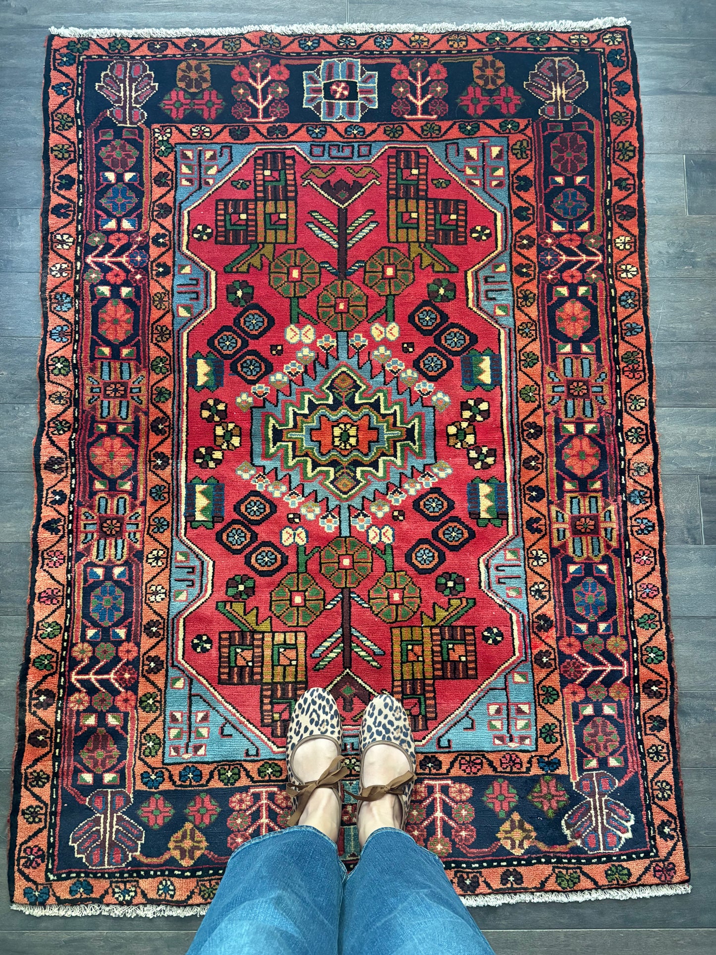 Vintage Rug #222 - 5’3” x 3’9”