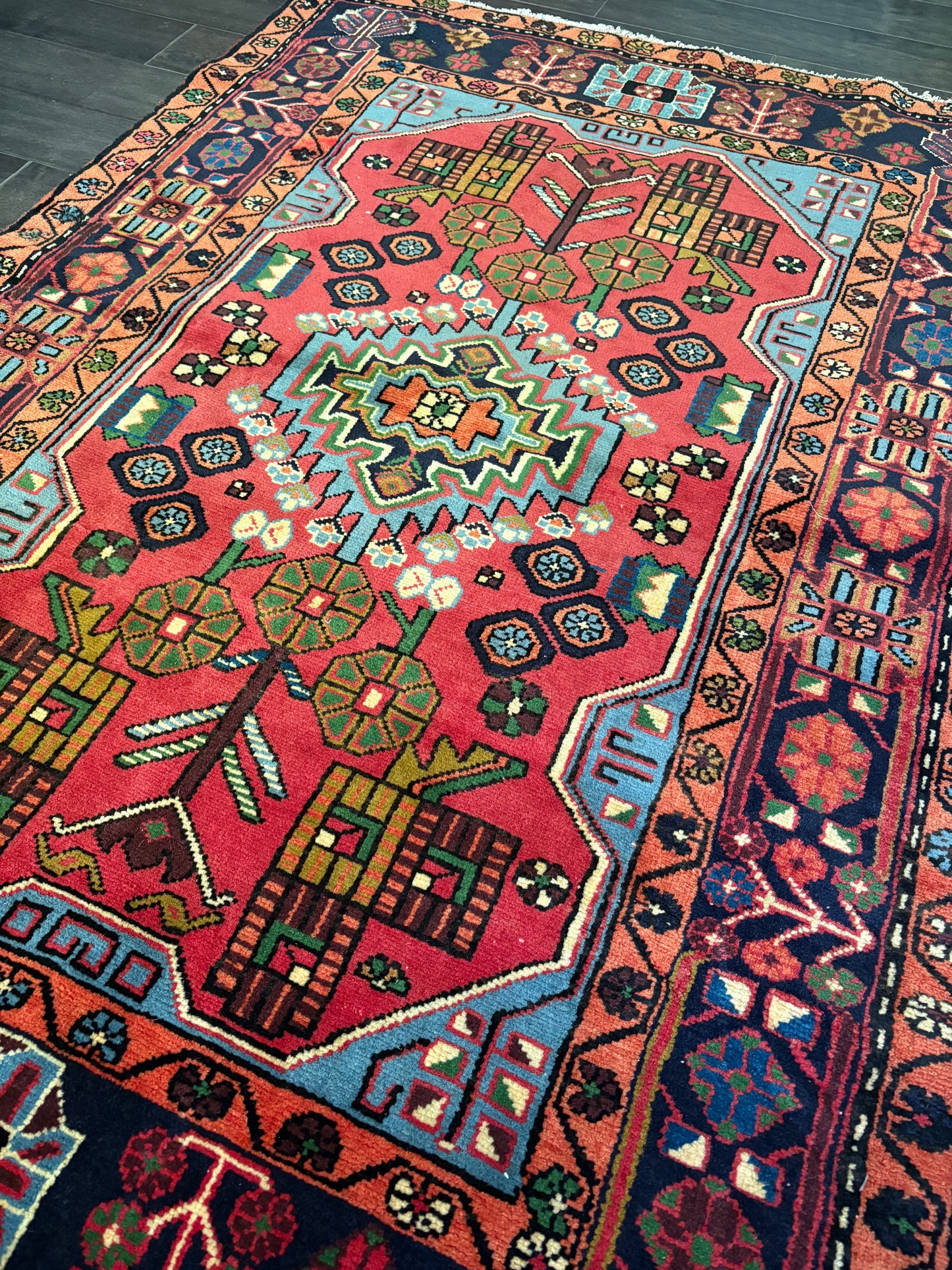 Vintage Rug #222 - 5’3” x 3’9”