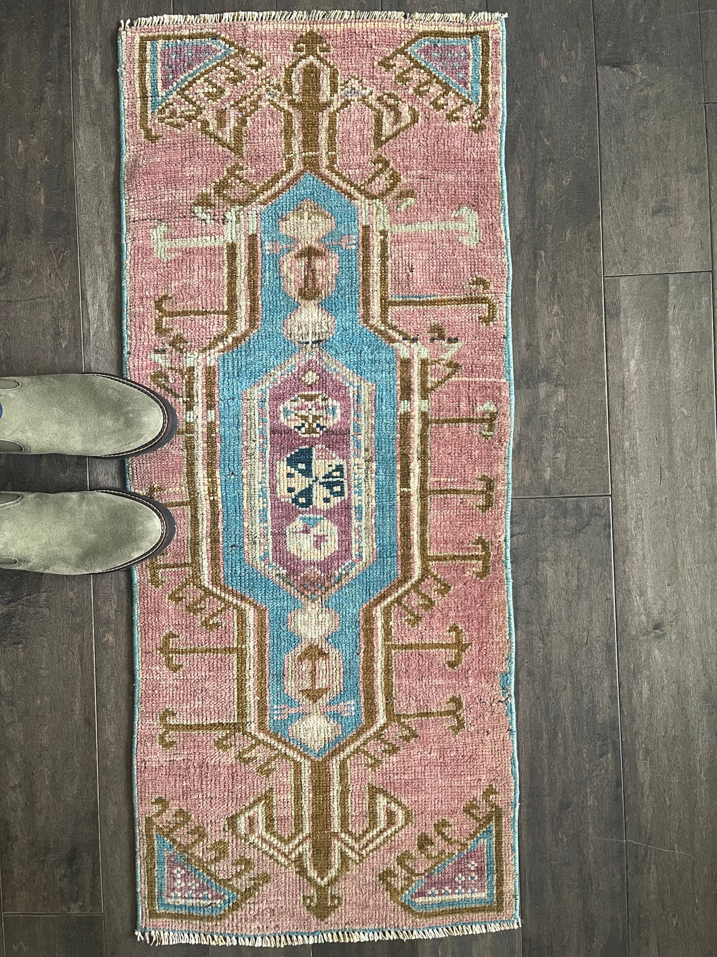 Vintage Rug #1 - 1'6" x 3'6.5"