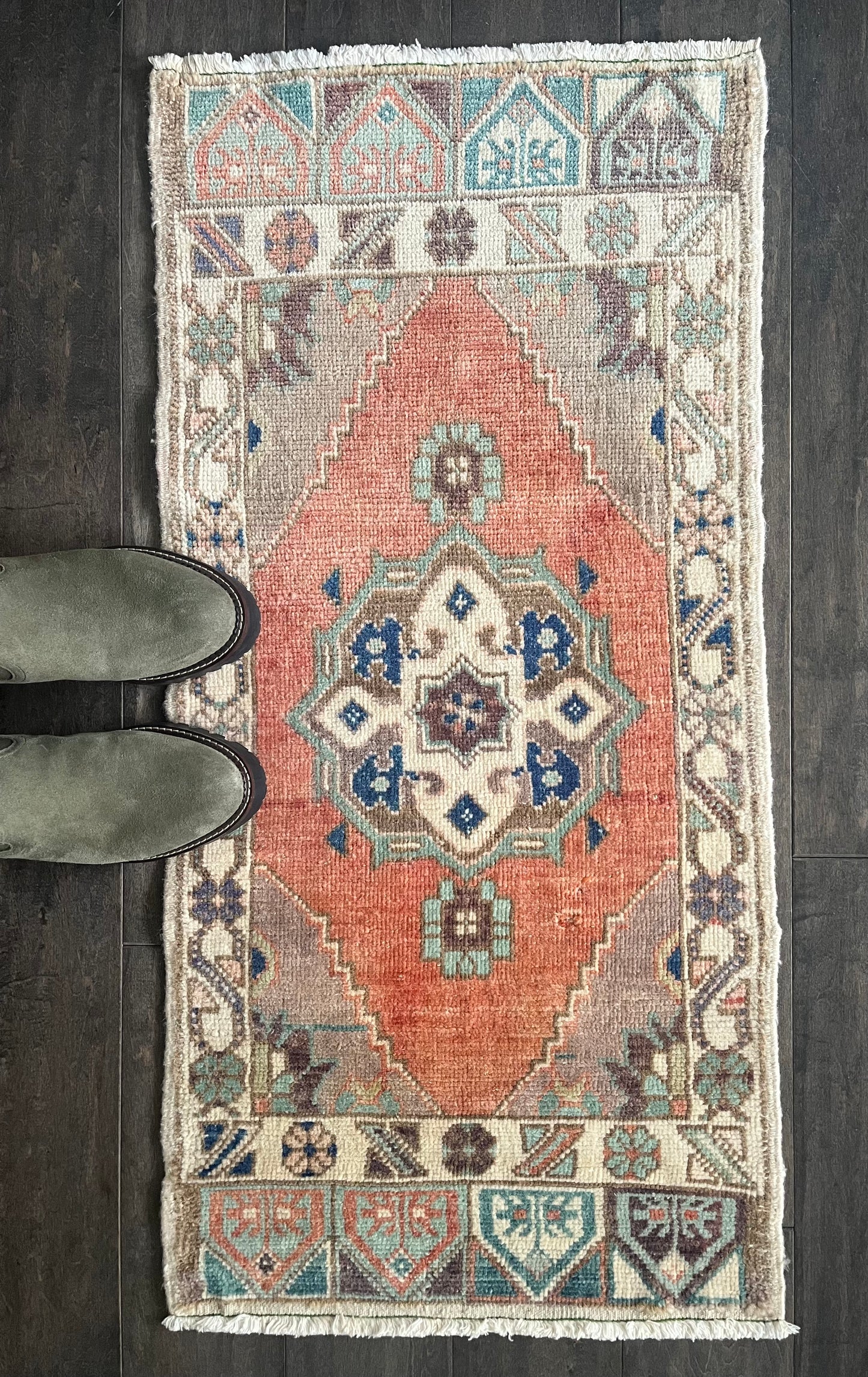 Vintage Rug #3 - 1'6" x 3'1"