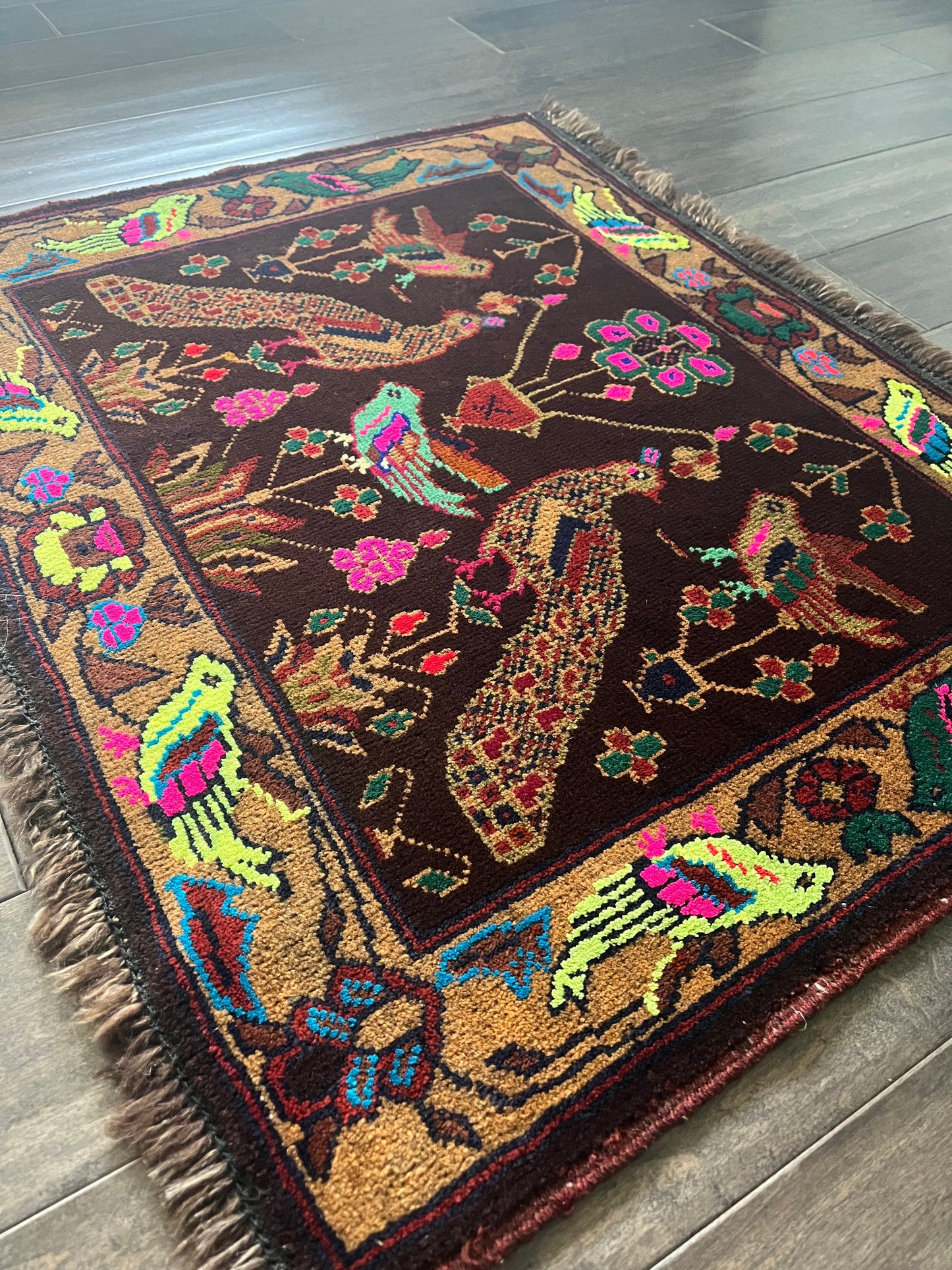 Vintage Rug #4 - 2'3" x 2'7.5"