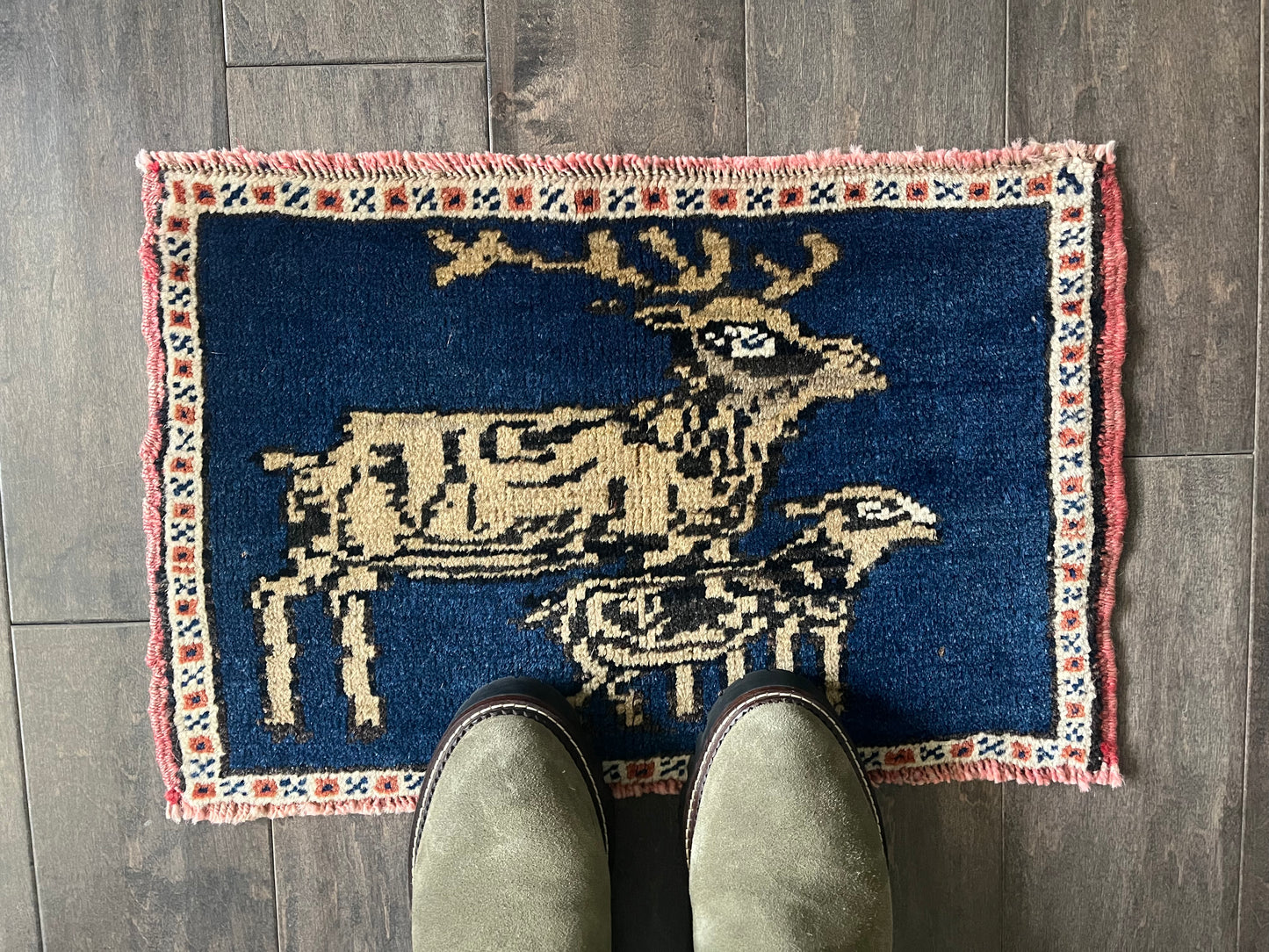 Vintage Rug #11 - 1'7' x 1'.5"