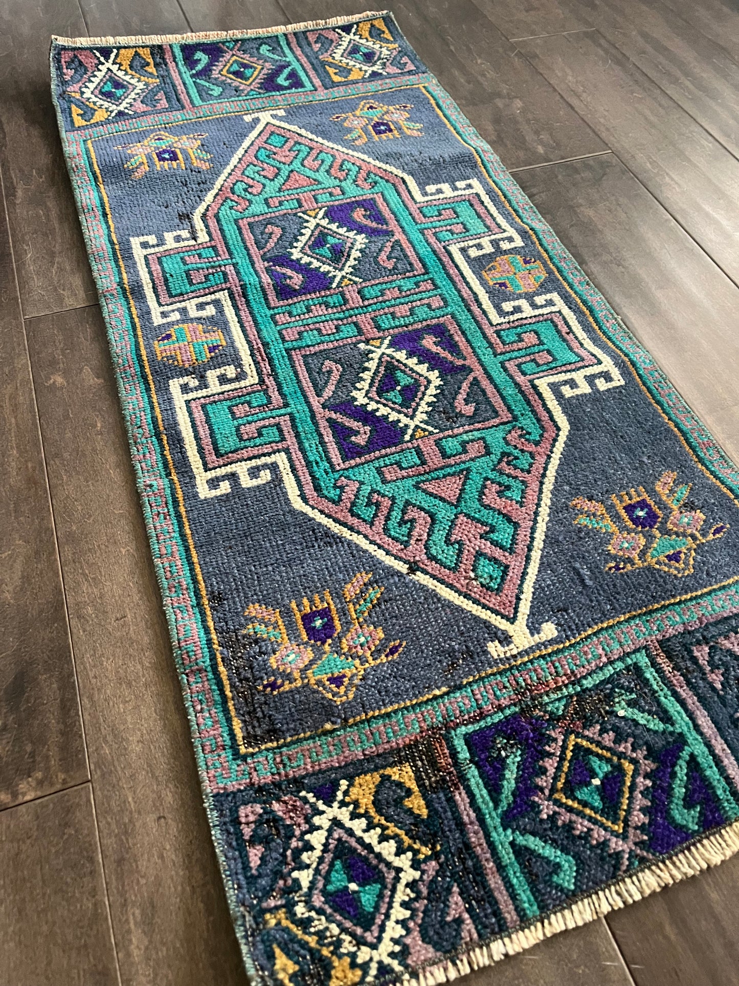 Vintage Rug #12 -  1'5" x 3'3"