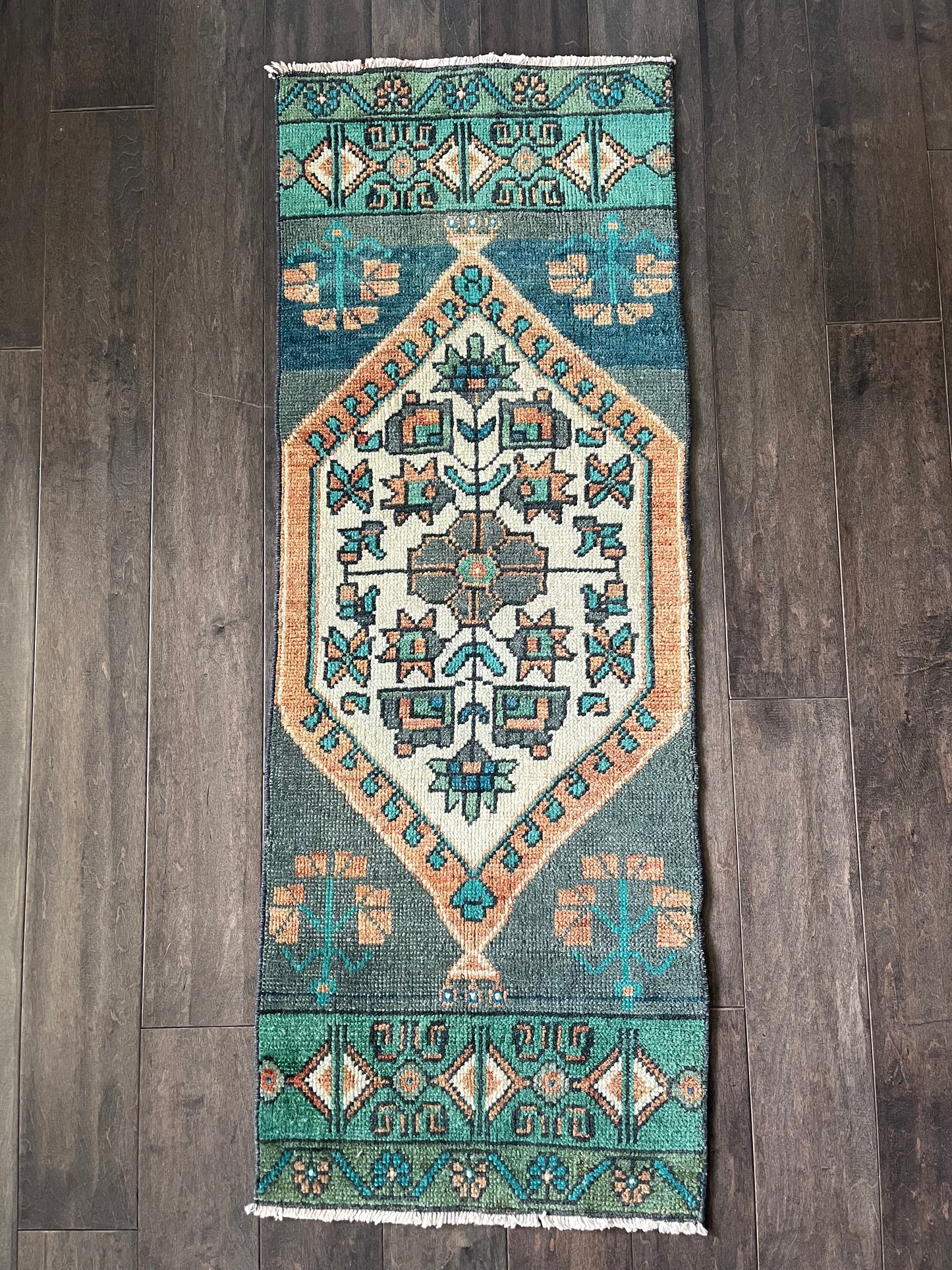 Vintage Rug #7 - 1'5.5" x 4'1"