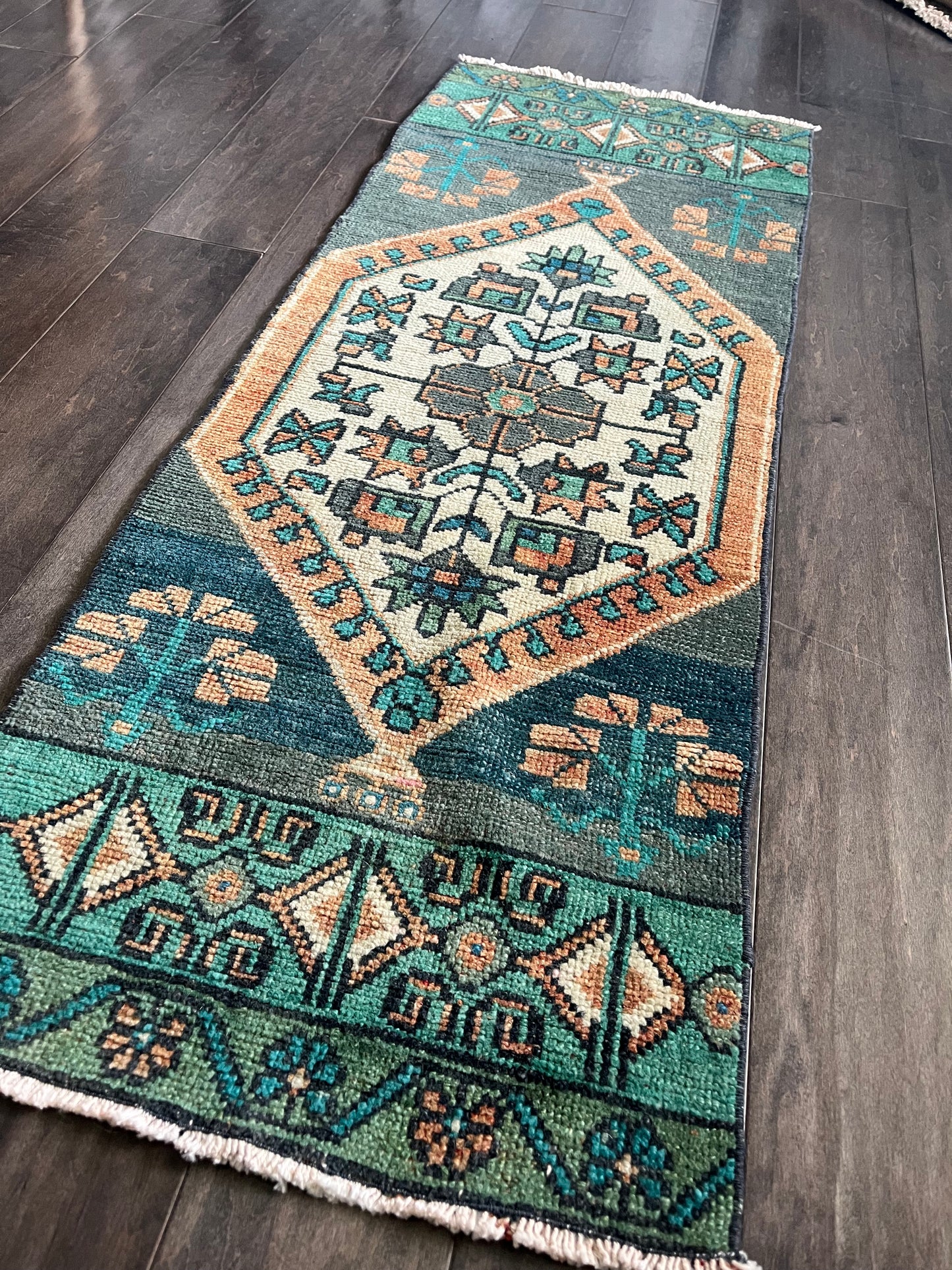 Vintage Rug #7 - 1'5.5" x 4'1"