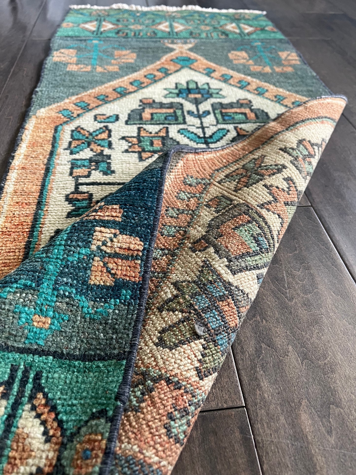 Vintage Rug #7 - 1'5.5" x 4'1"