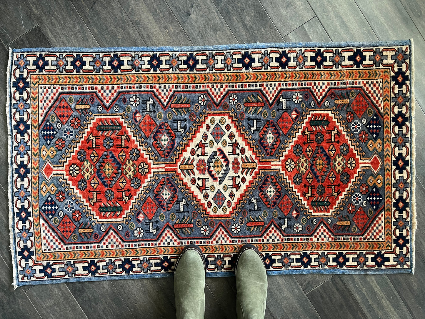 Vintage Rug #17 - 2'5.5" x 4'2"