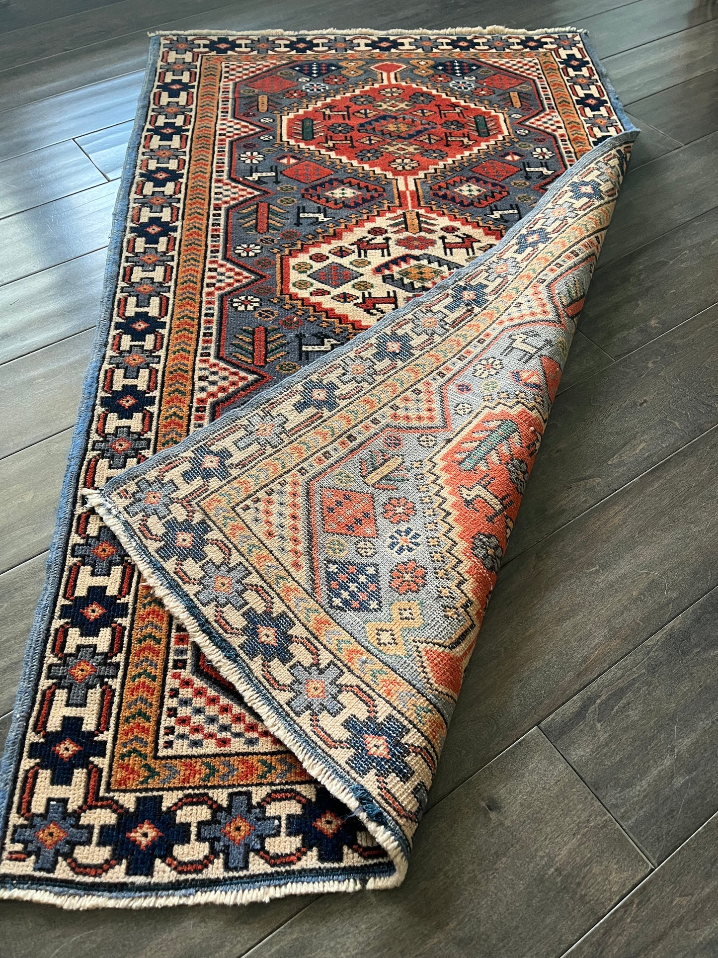 Vintage Rug #17 - 2'5.5" x 4'2"