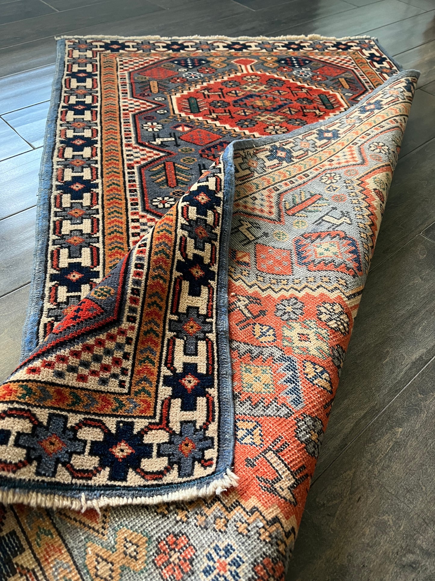 Vintage Rug #17 - 2'5.5" x 4'2"