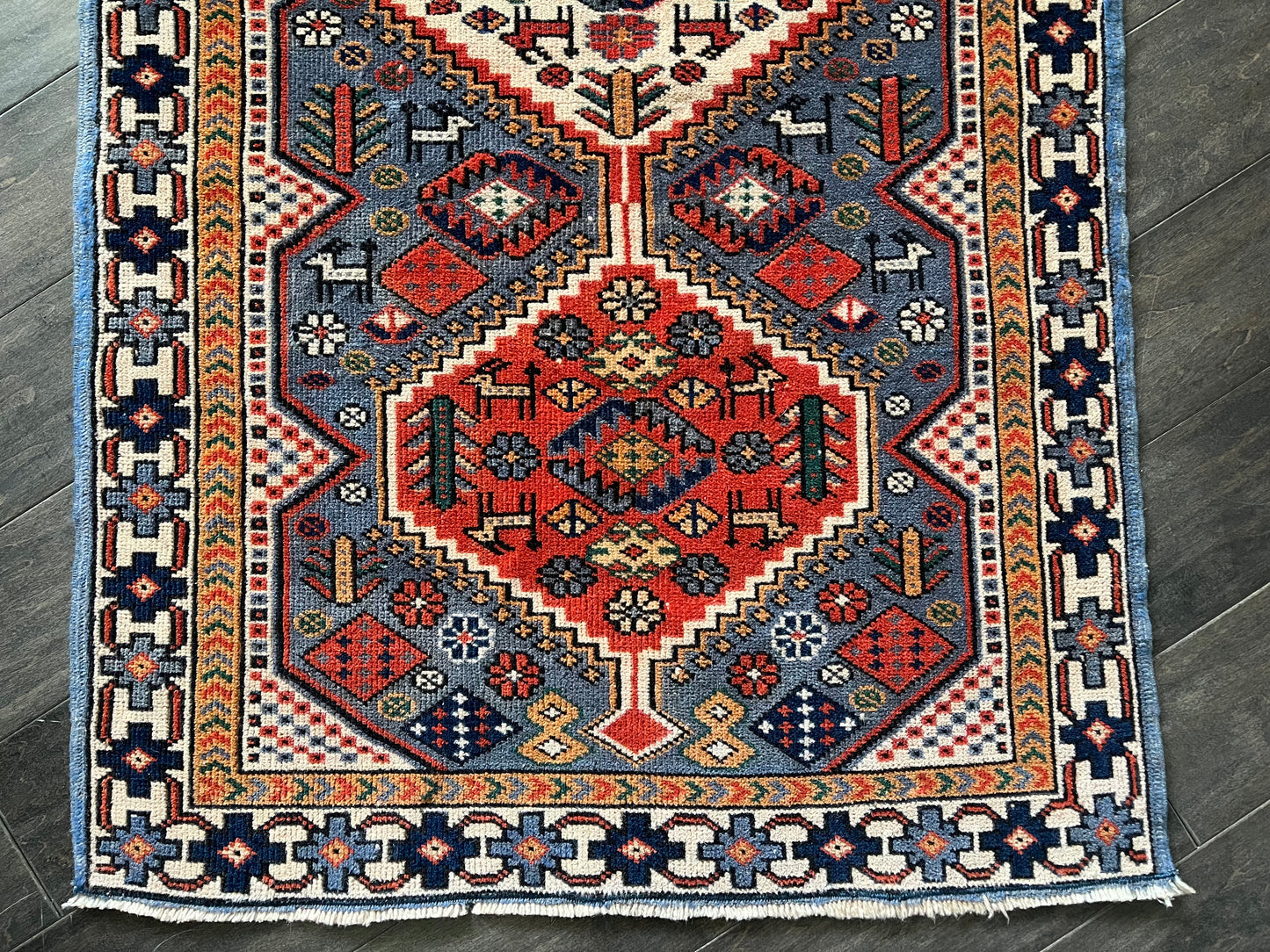 Vintage Rug #17 - 2'5.5" x 4'2"