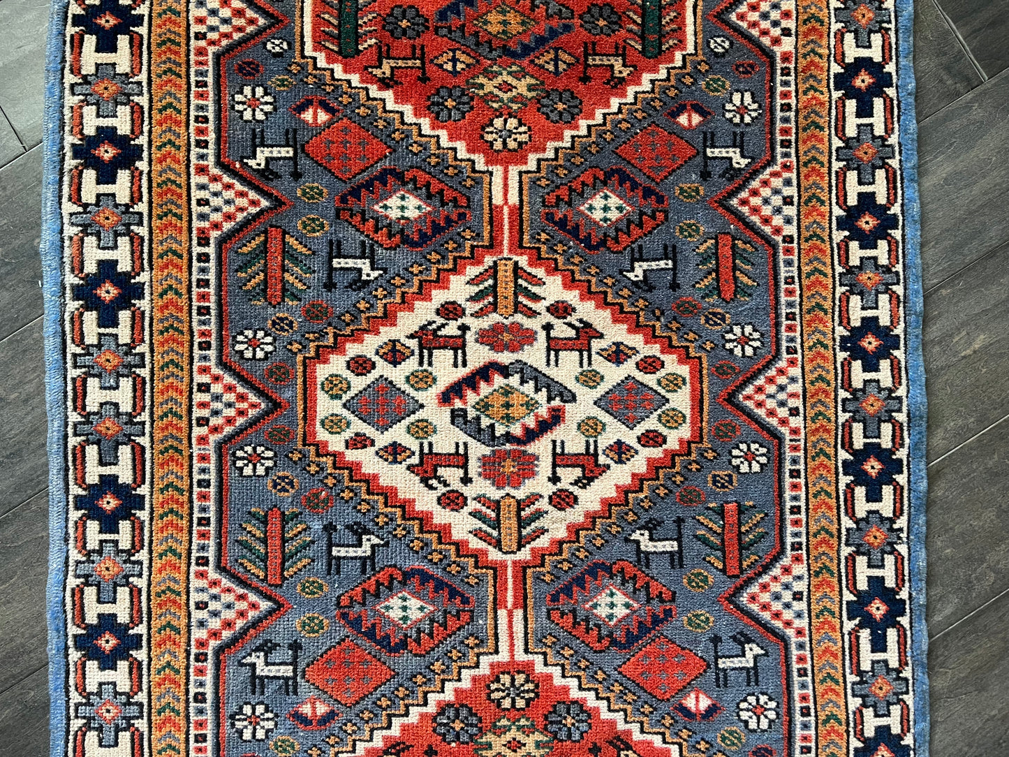 Vintage Rug #17 - 2'5.5" x 4'2"