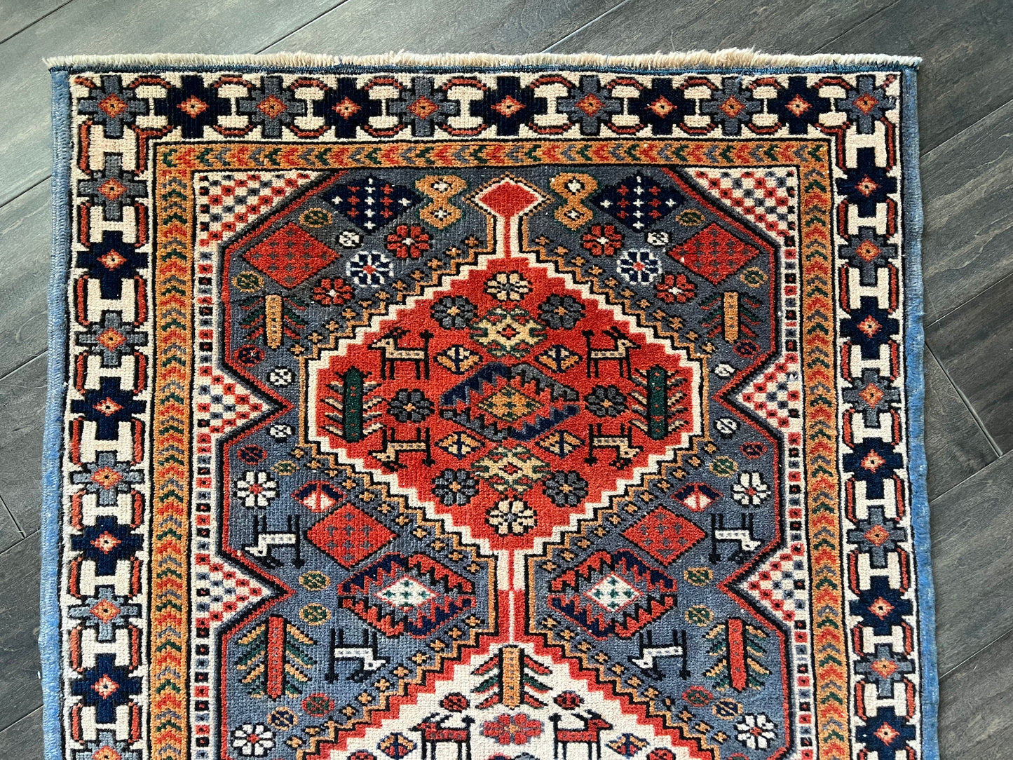 Vintage Rug #17 - 2'5.5" x 4'2"