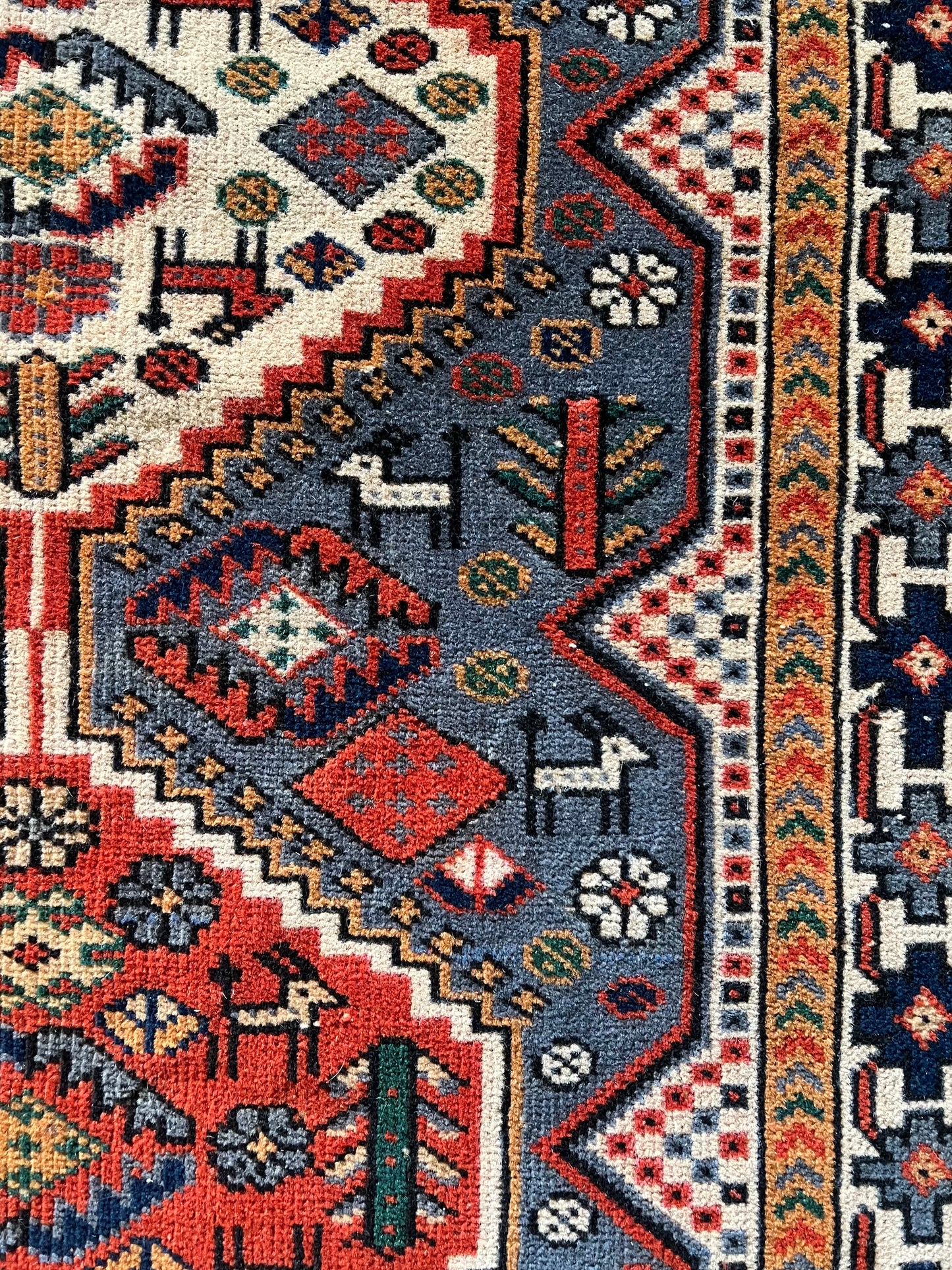 Vintage Rug #17 - 2'5.5" x 4'2"