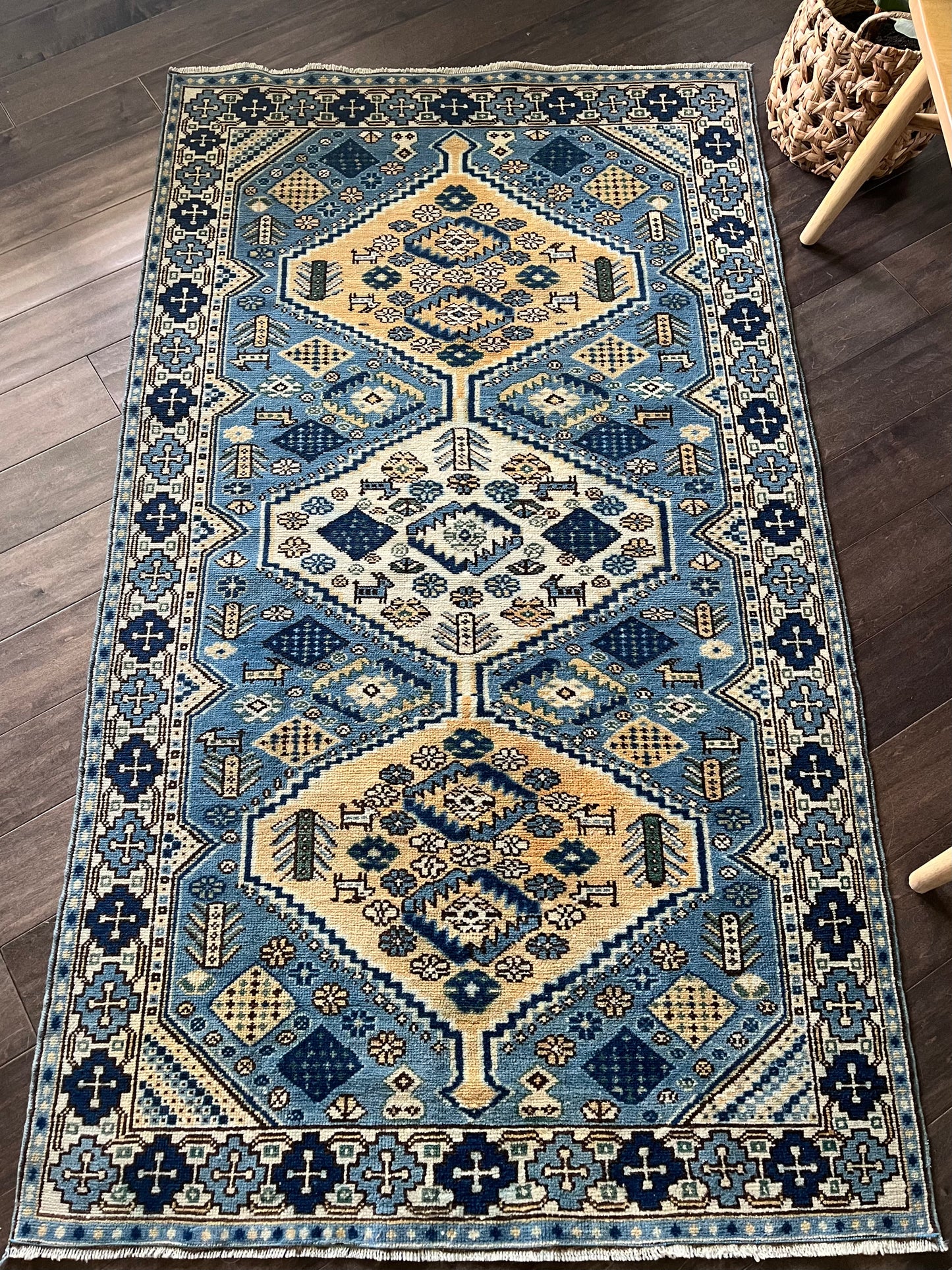 Vintage Rug #20 - 3'4.5" x 5'11"