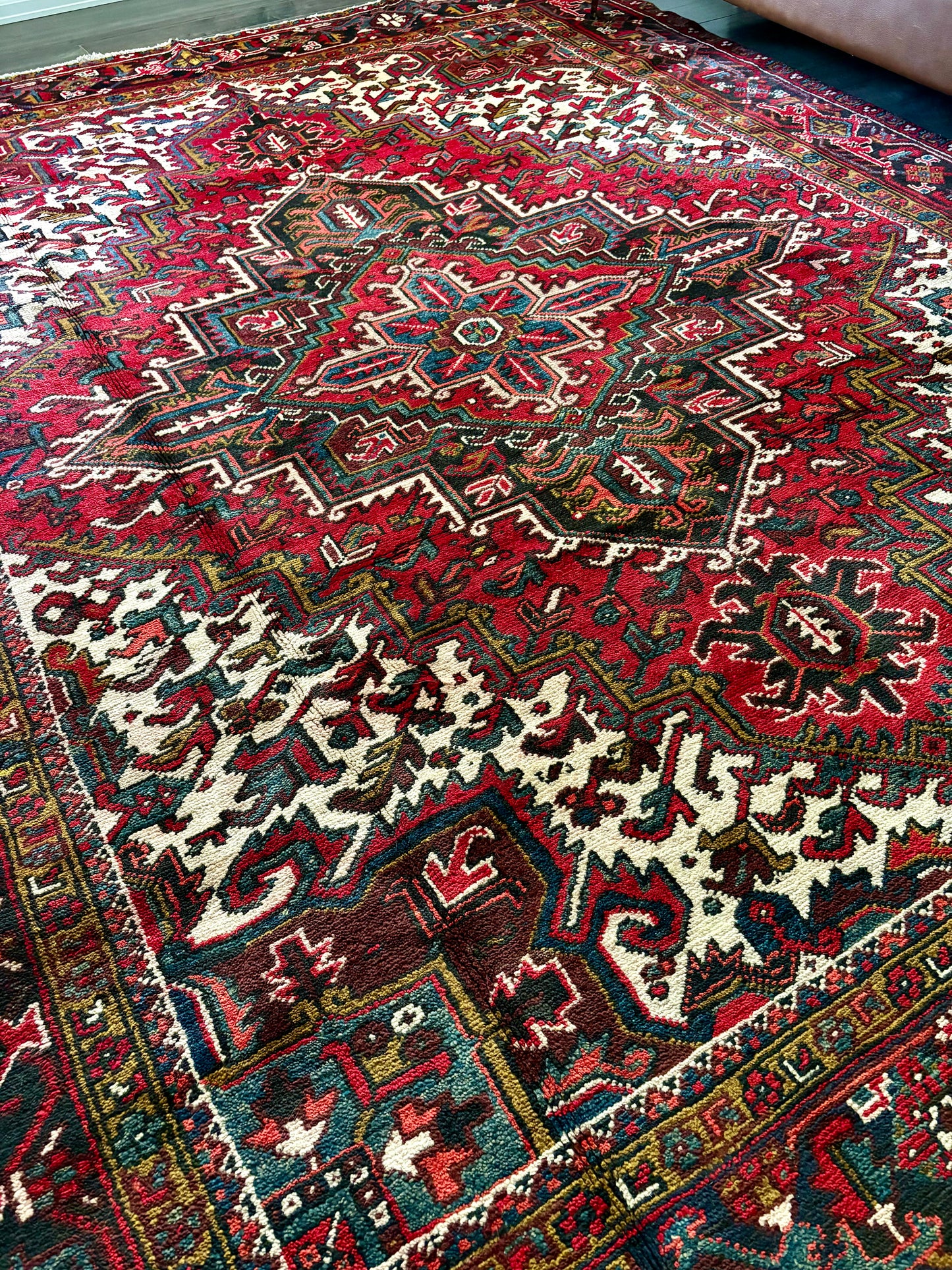 Vintage Heriz Rug #232 - 9’4” x 7’9”
