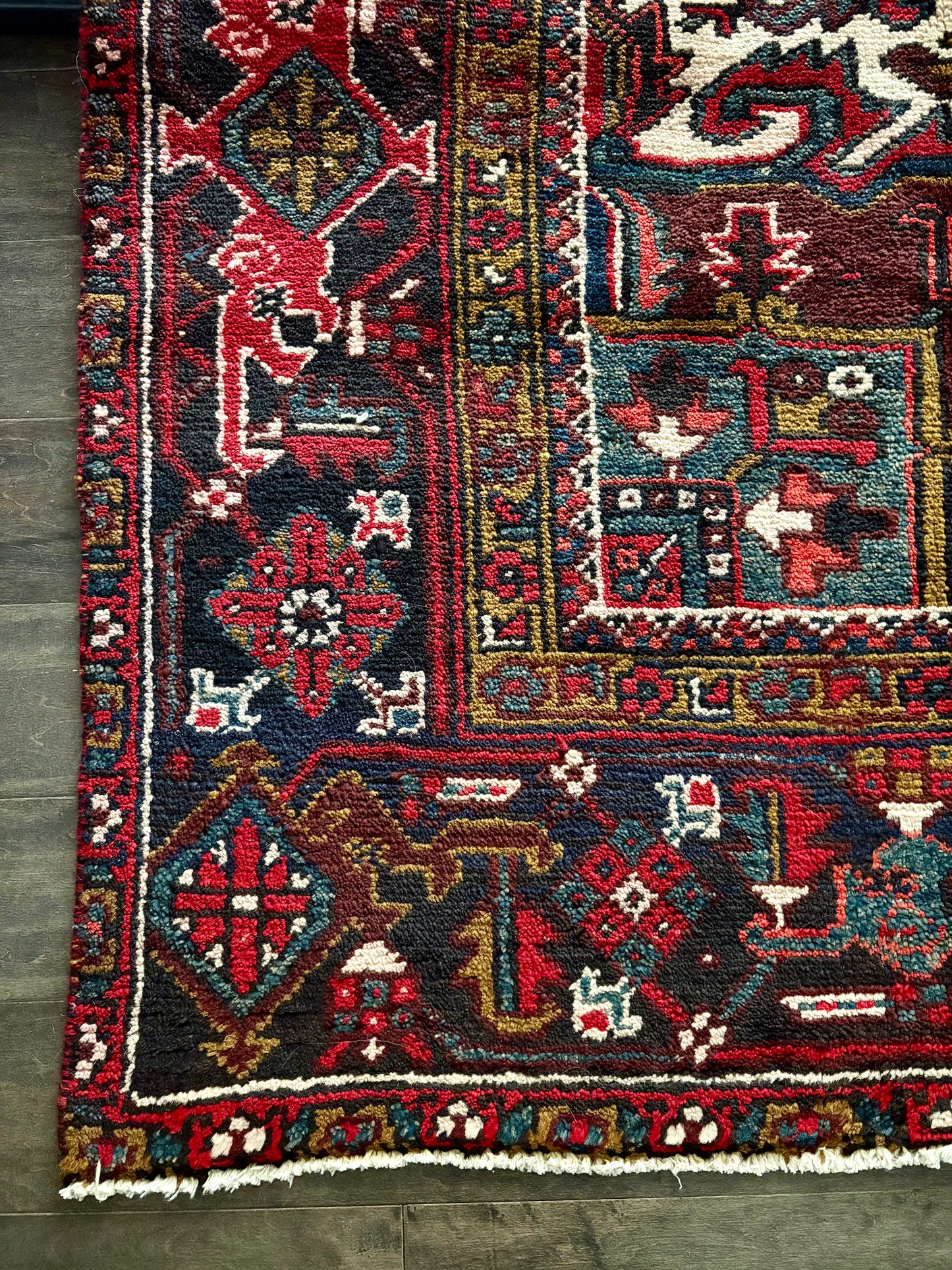Vintage Heriz Rug #232 - 9’4” x 7’9”