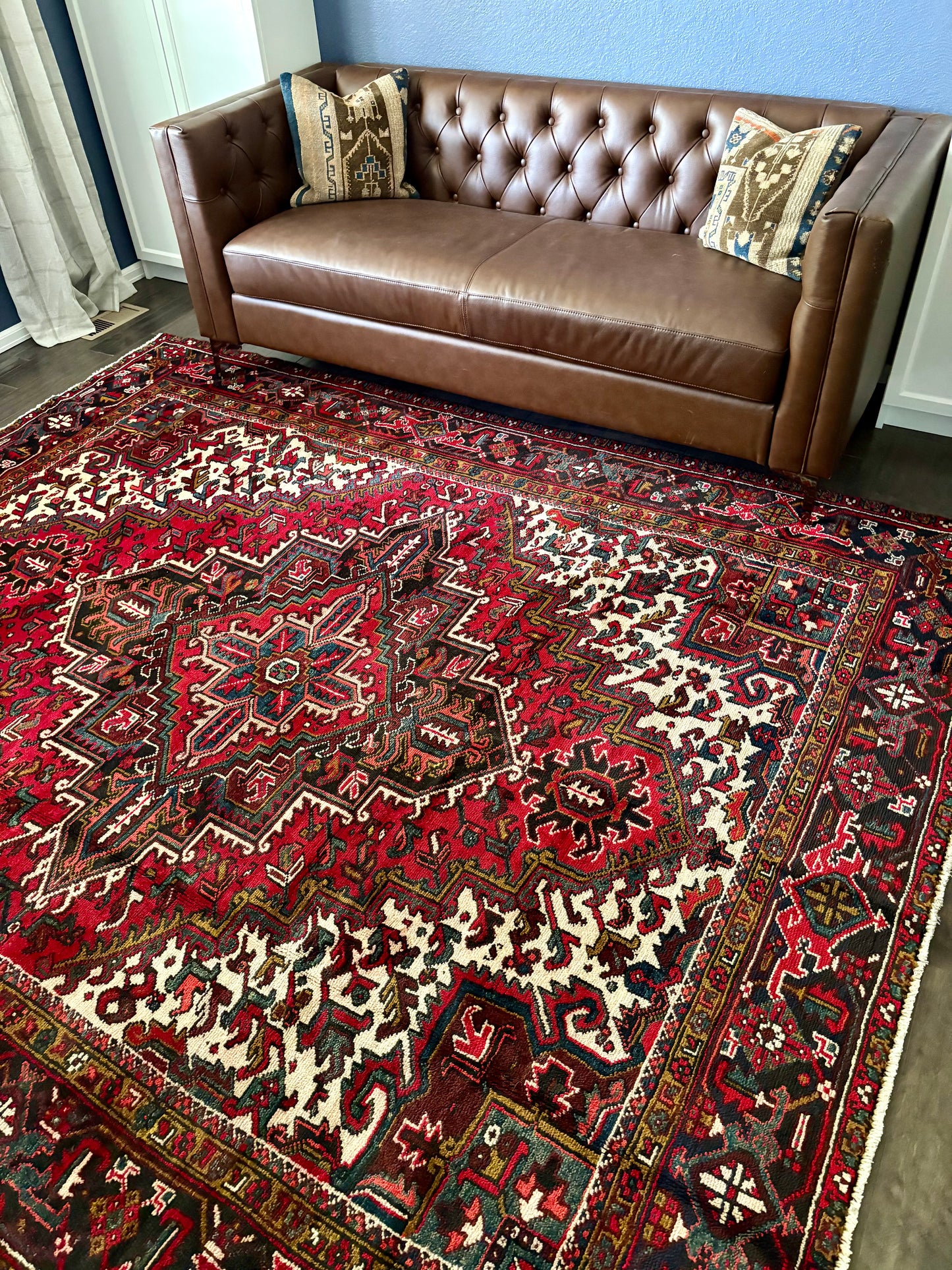 Vintage Heriz Rug #232 - 9’4” x 7’9”
