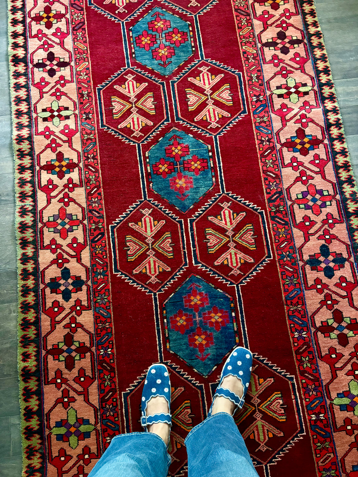 Vintage Rug #259 - 10’11 x 4’4.5”