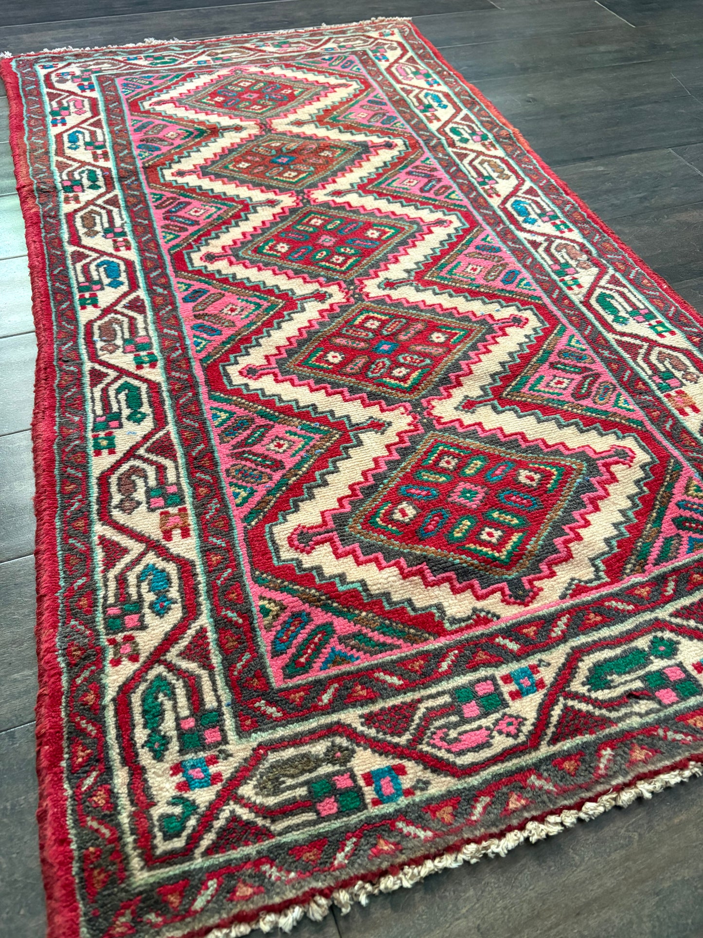 Vintage Rug #235 - 3'9" x 2'2.5" (Presale for Emily)