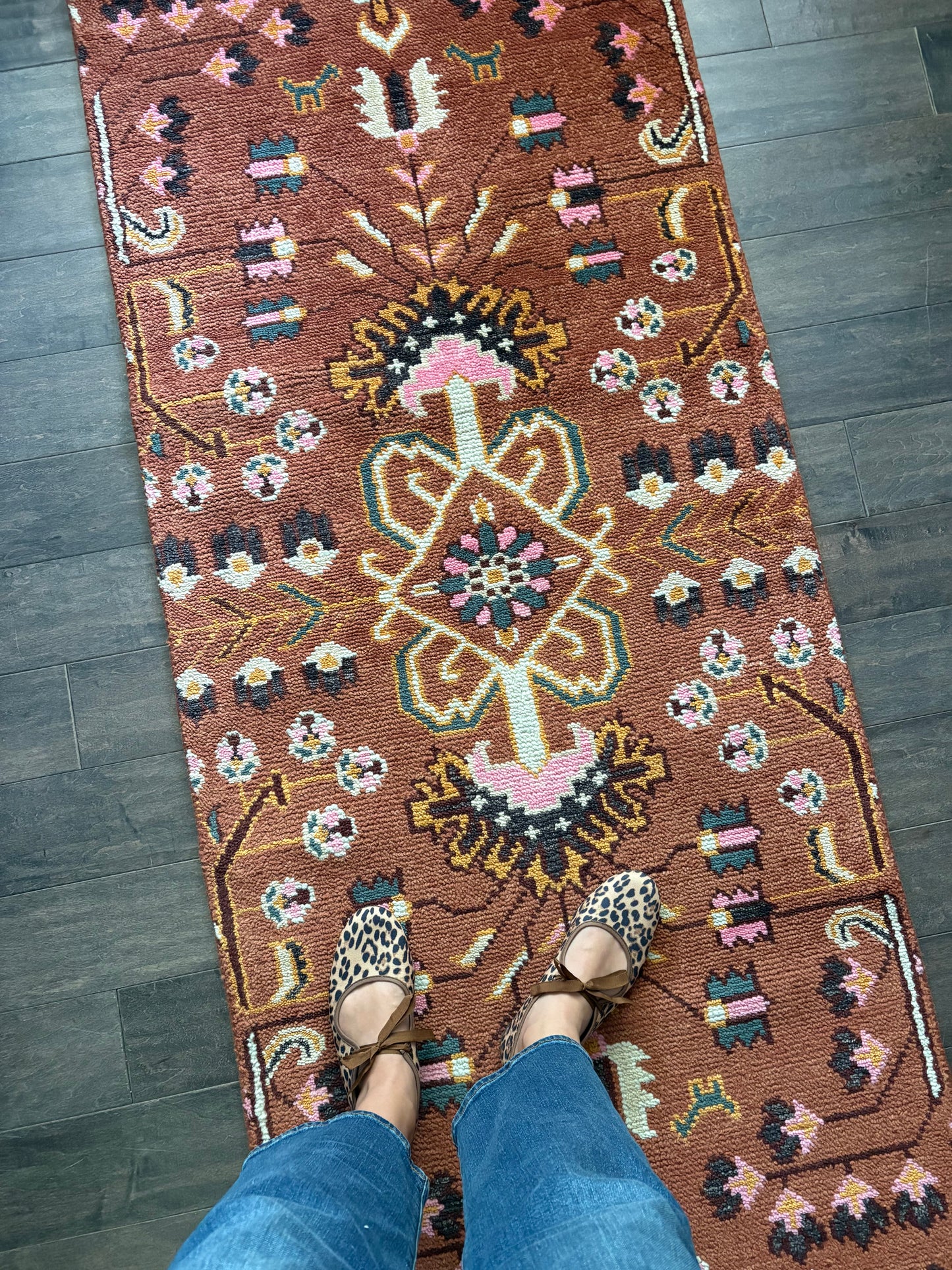 Rug #238 - 6'5' x 2'7' (Presale for Aubrey)
