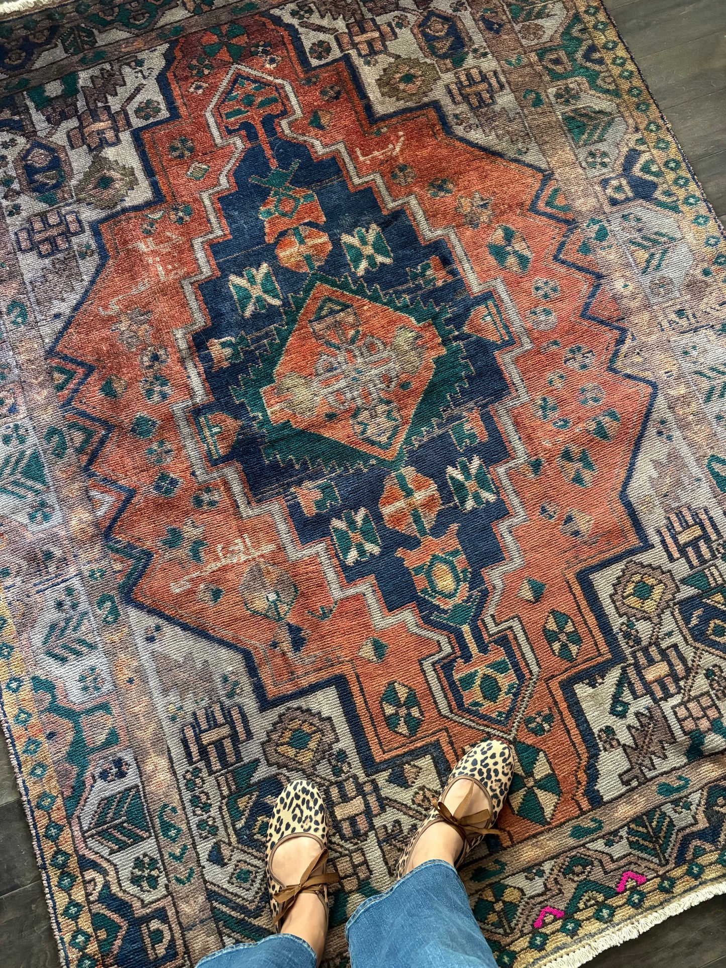 Vintage Rug #239 - 6'5" x 4'11" (Presale for Danielle)