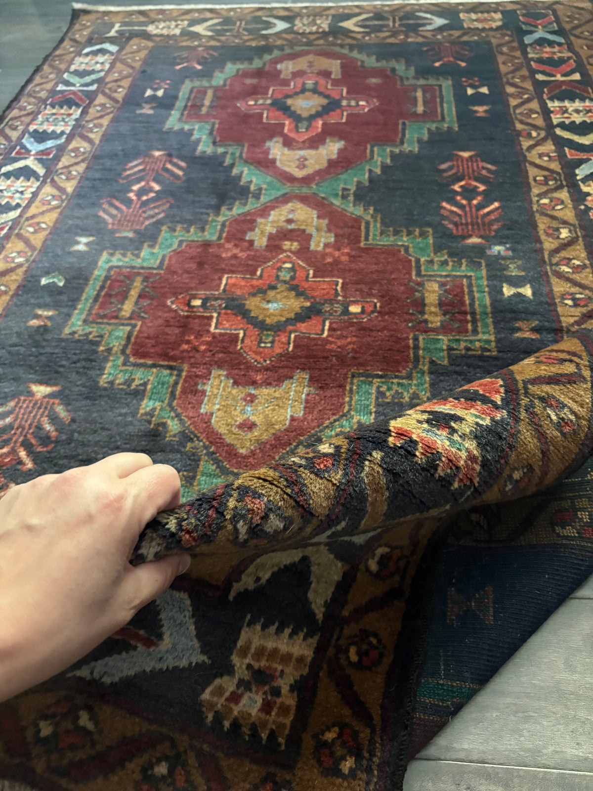 Vintage Rug #256 - 6’2” x 3’9”