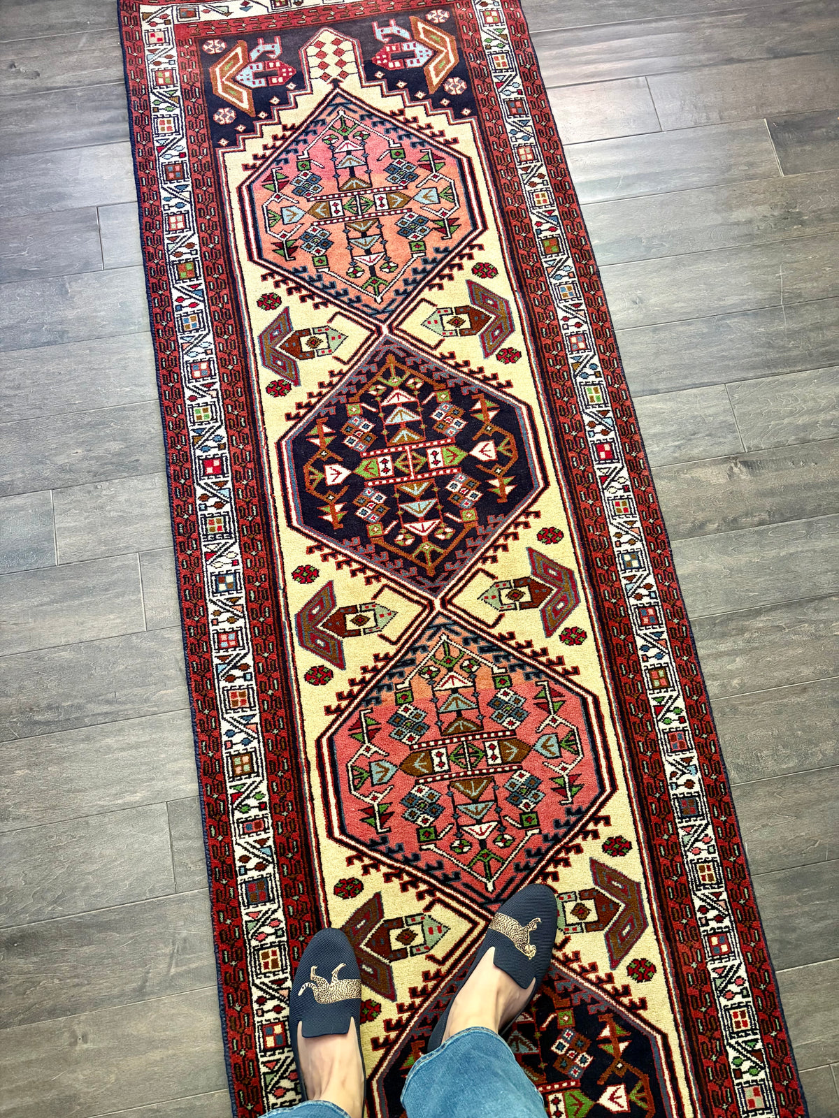 Vintage Rug #260 - 8'9" x 2'6" (Presale for Taylor)