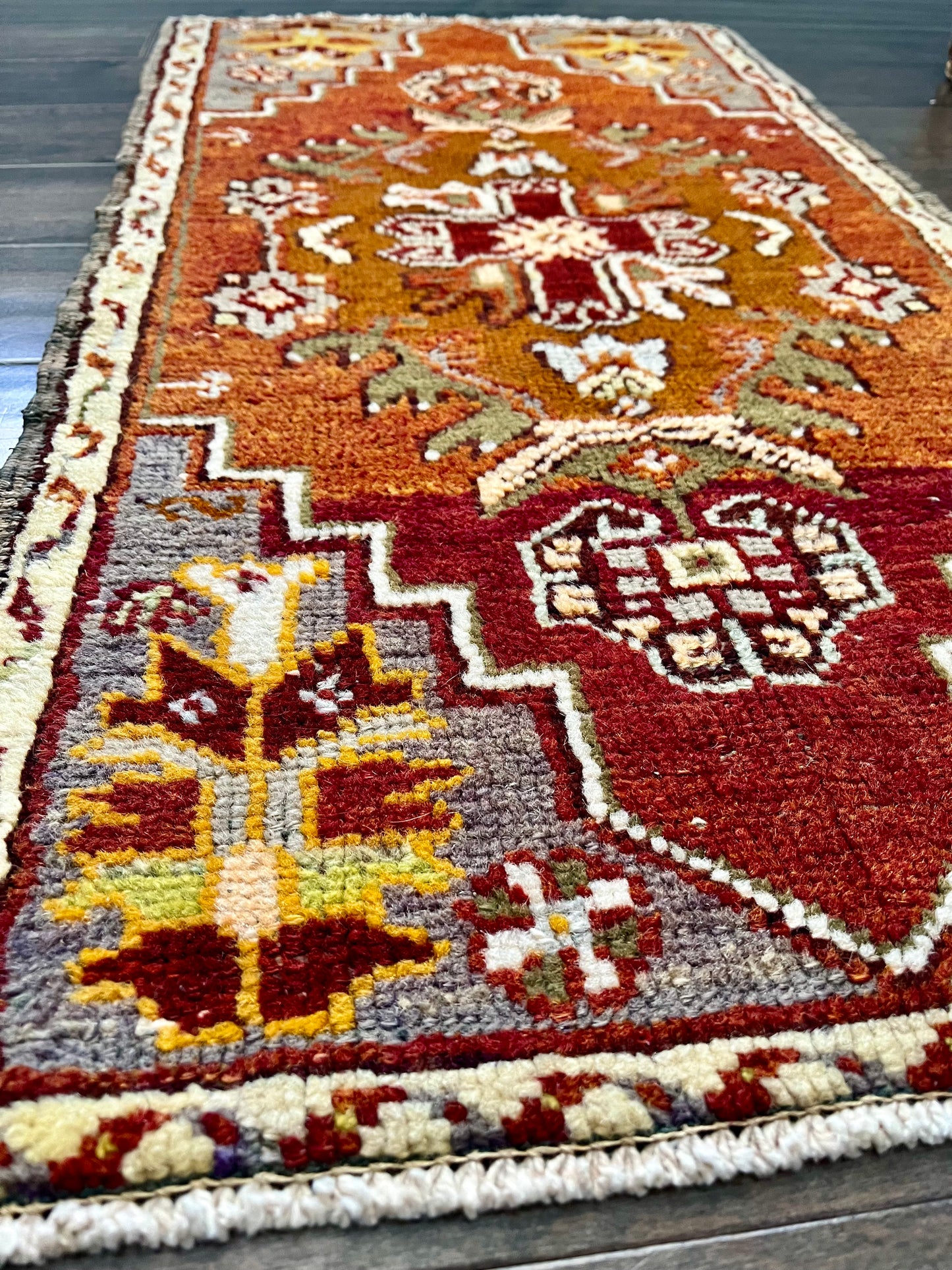 Vintage Rug #41 - 3'2" x 1'7.5"