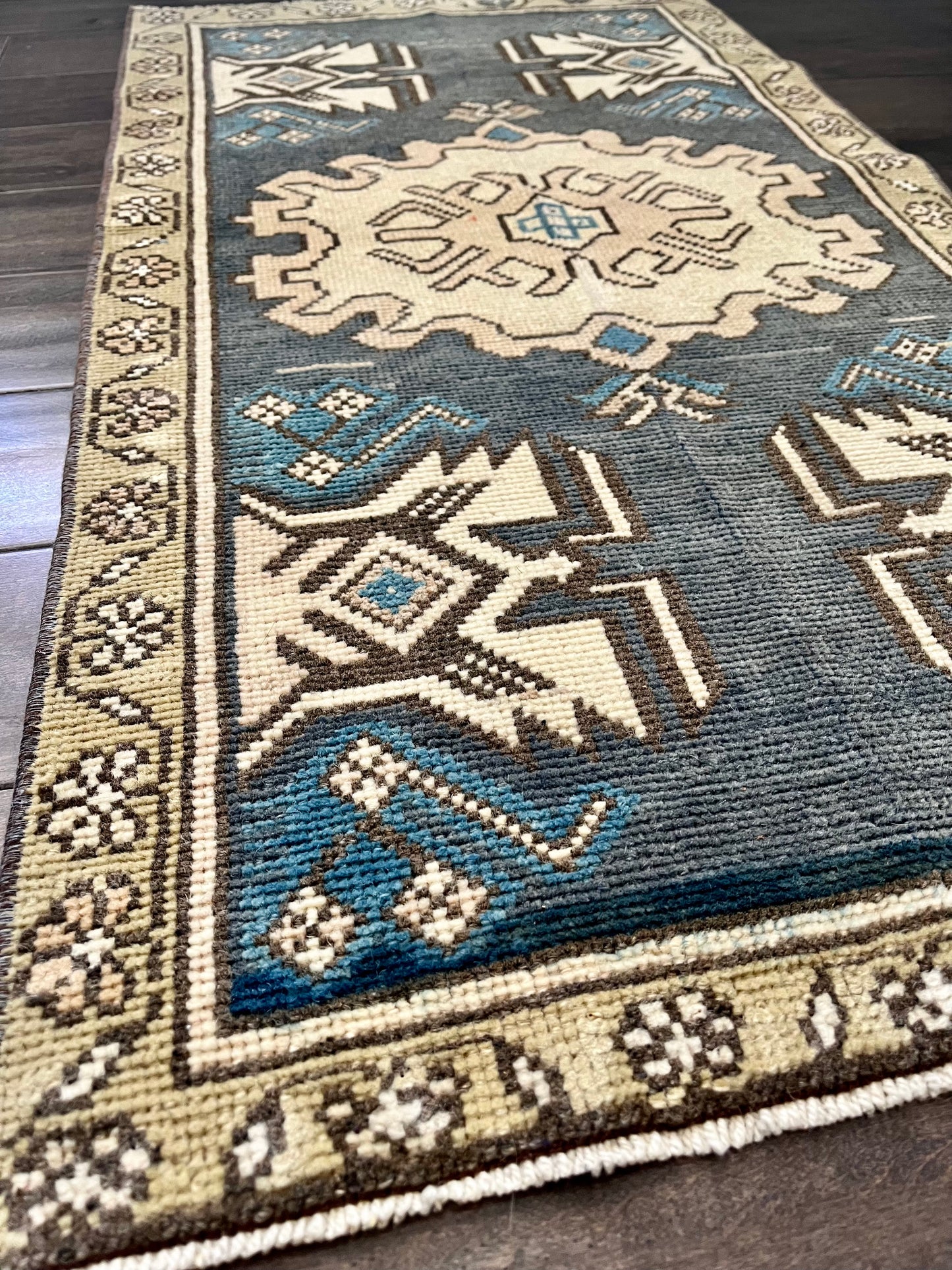 Vintage Rug #42 - 3'6" x 1'10"