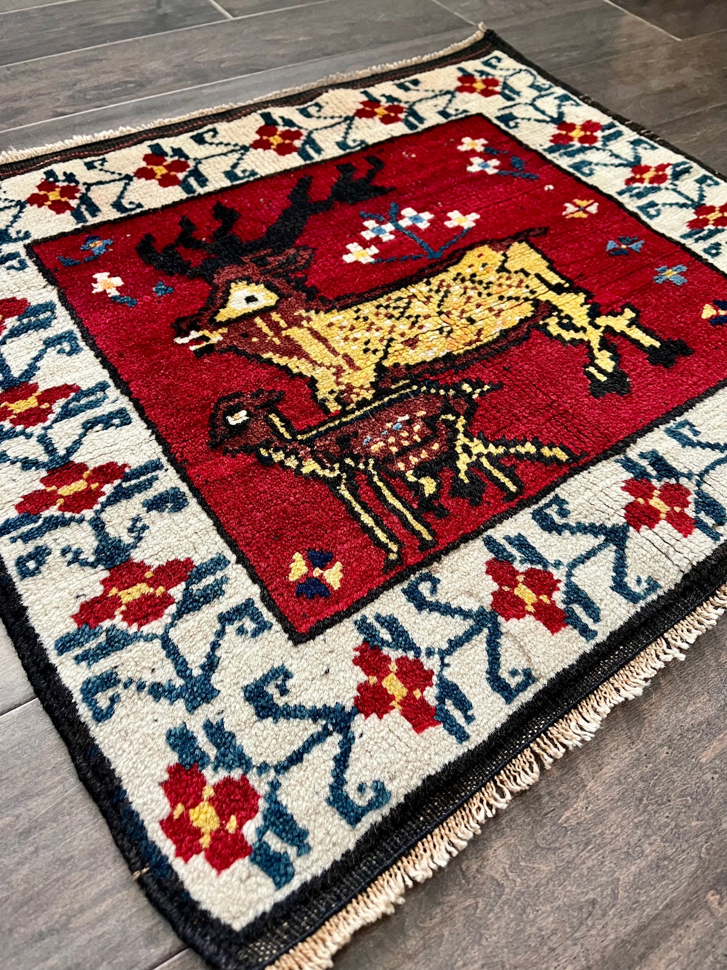 Vintage Rug #44 - 2'1.5" x 1'11