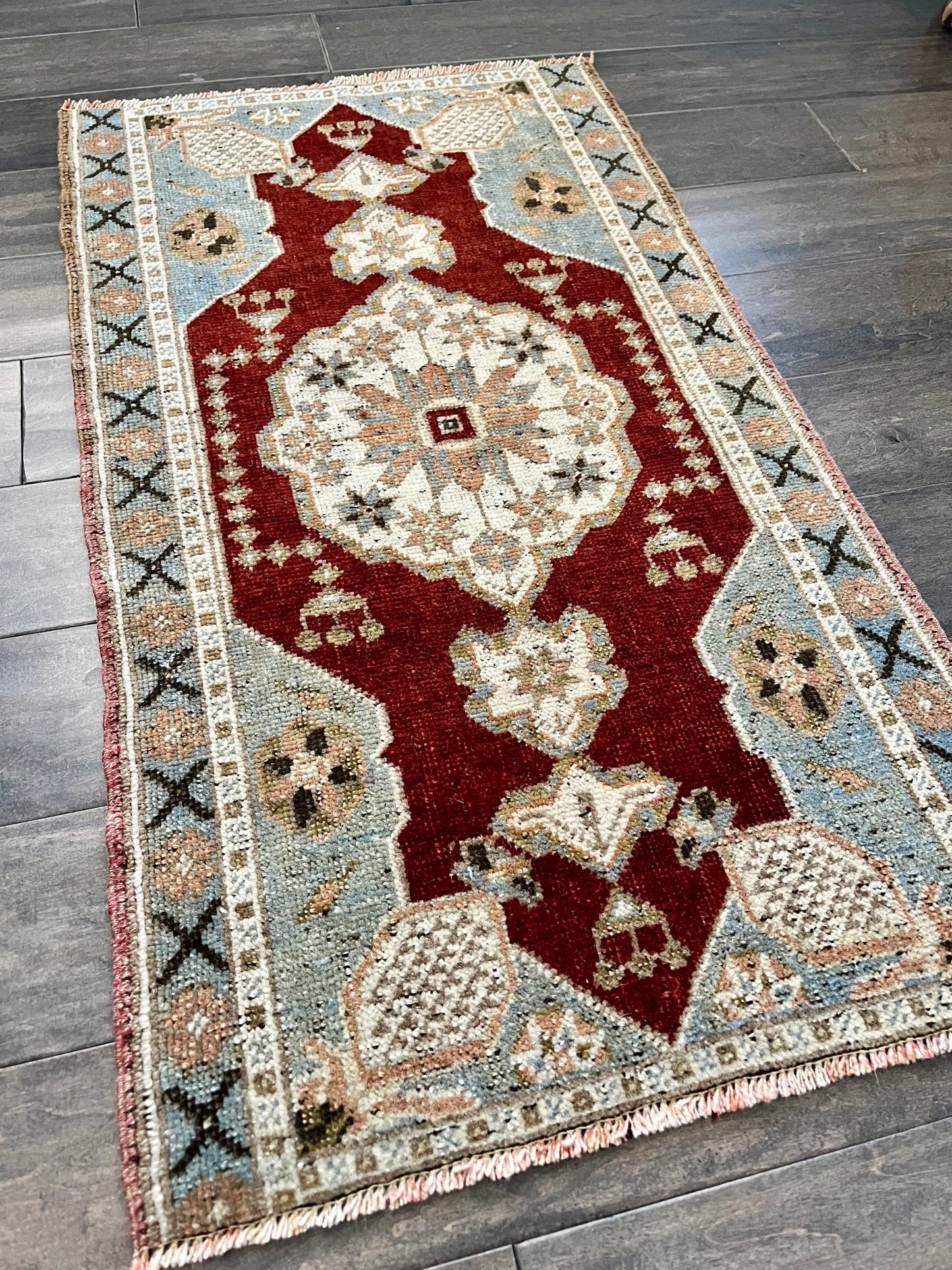 Vintage Rug #57 - 3'1" x 1'8.5"