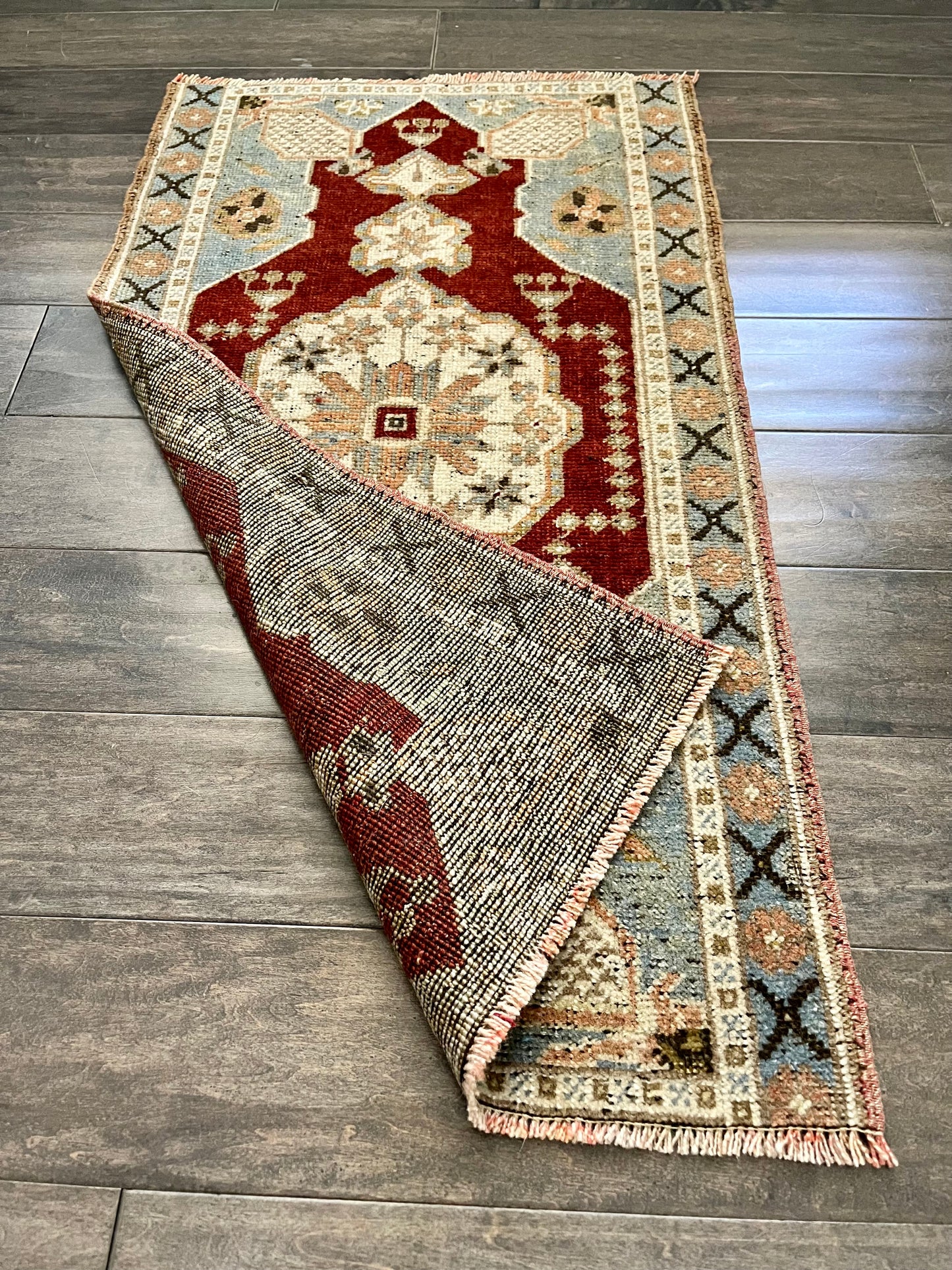 Vintage Rug #57 - 3'1" x 1'8.5"