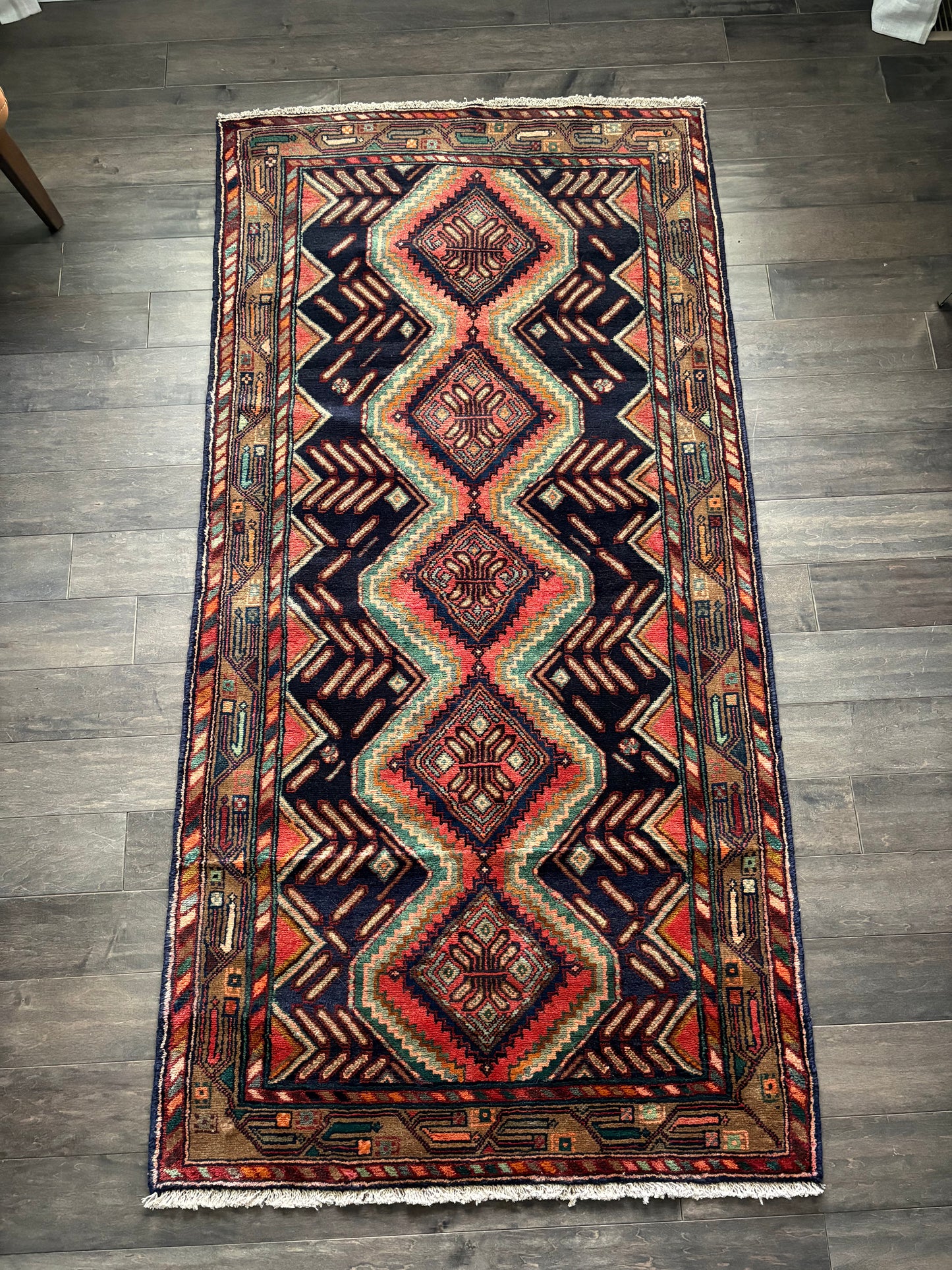 Vintage Rug #132 - 3'3.5" x 6'7"