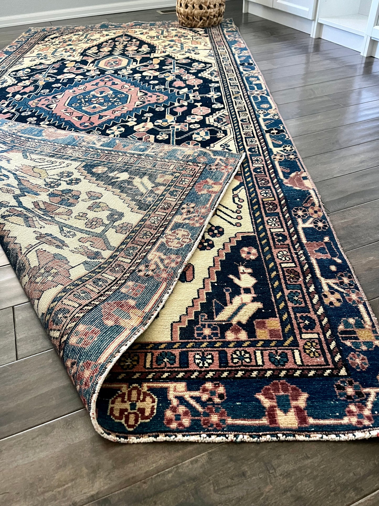 Vintage Rug #65 - 8'8" x 4'3.5"