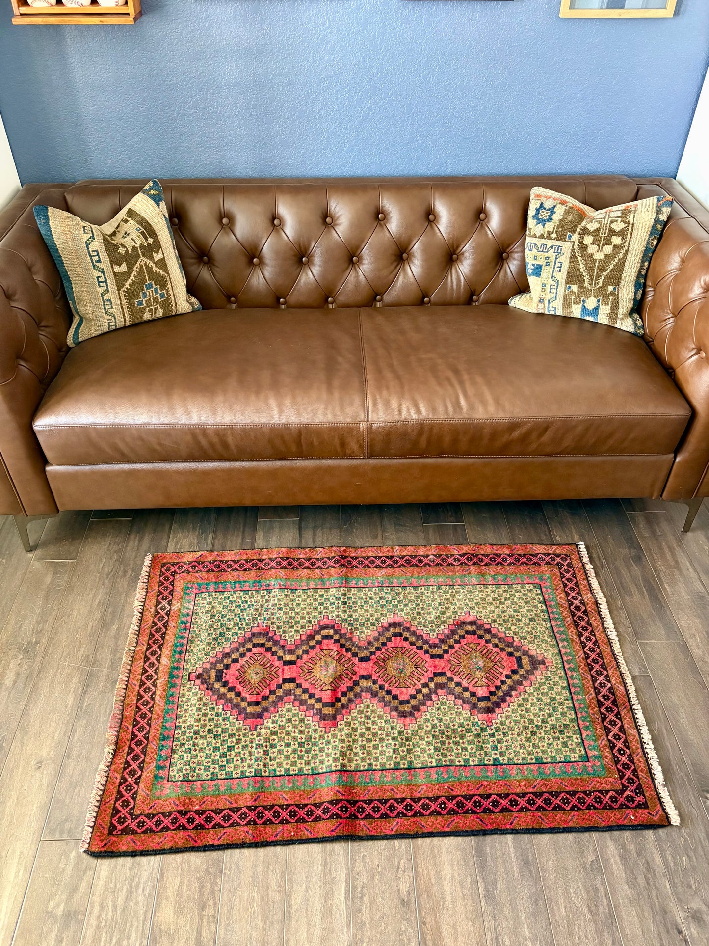 Vintage Rug #133 - 4'1" x 2'8"