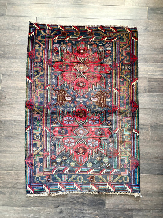 Vintage Rug #134 - 4'4" x 3'0"