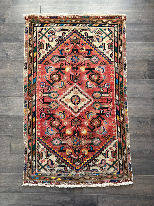 Vintage Rug #135 - 3'9" x 2'3"