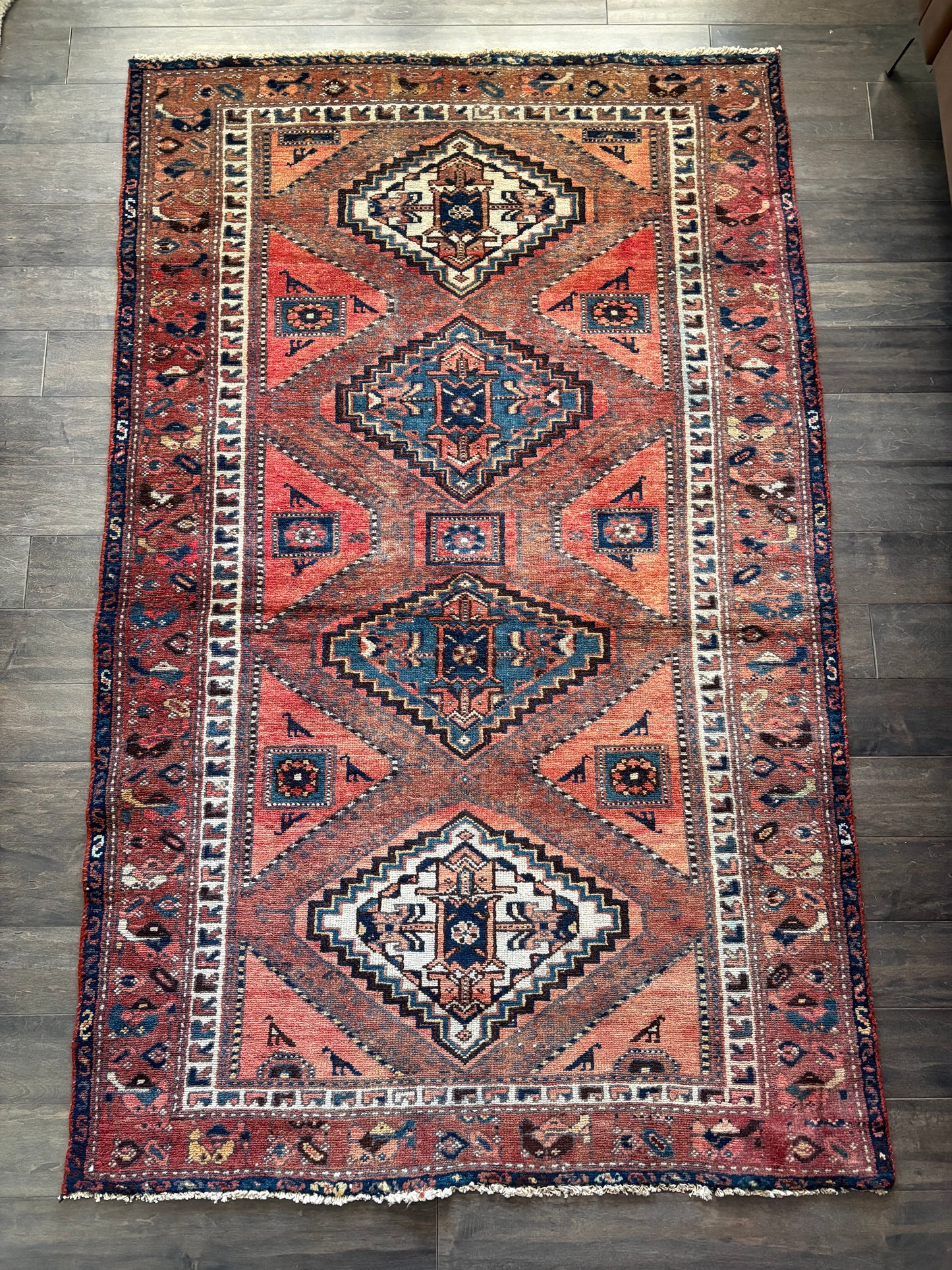Vintage Rug #136 - 6'4" x 4'0"