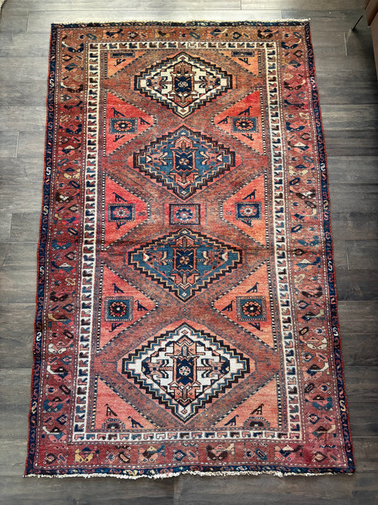 Vintage Rug #136 - 6'4" x 4'0"