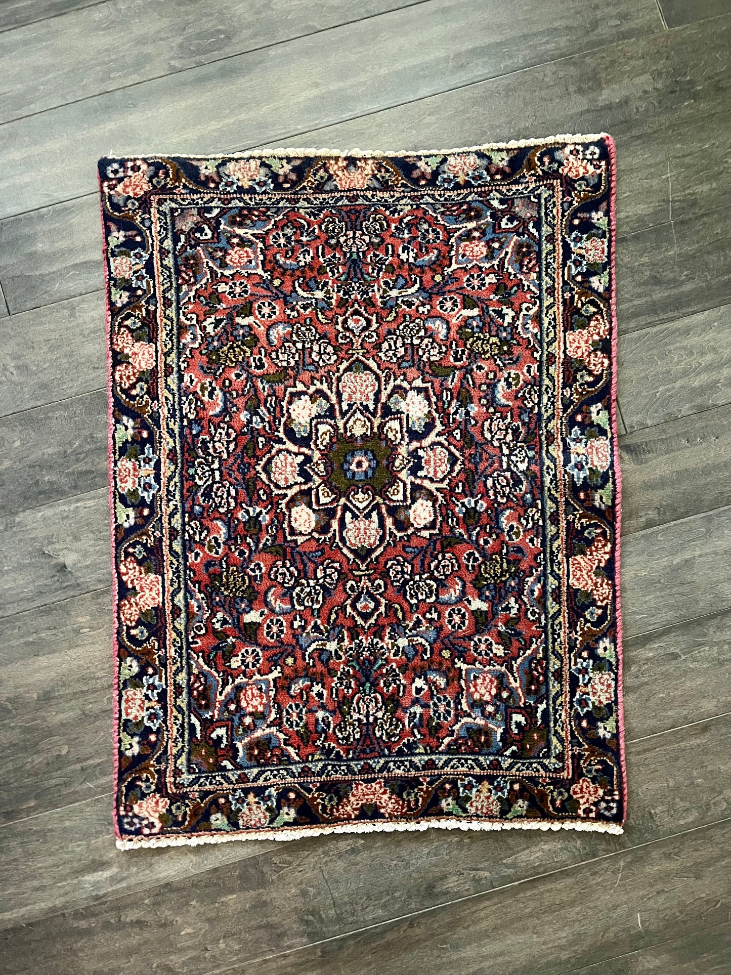 Vintage Rug #74 - 2'2" x 2'11"