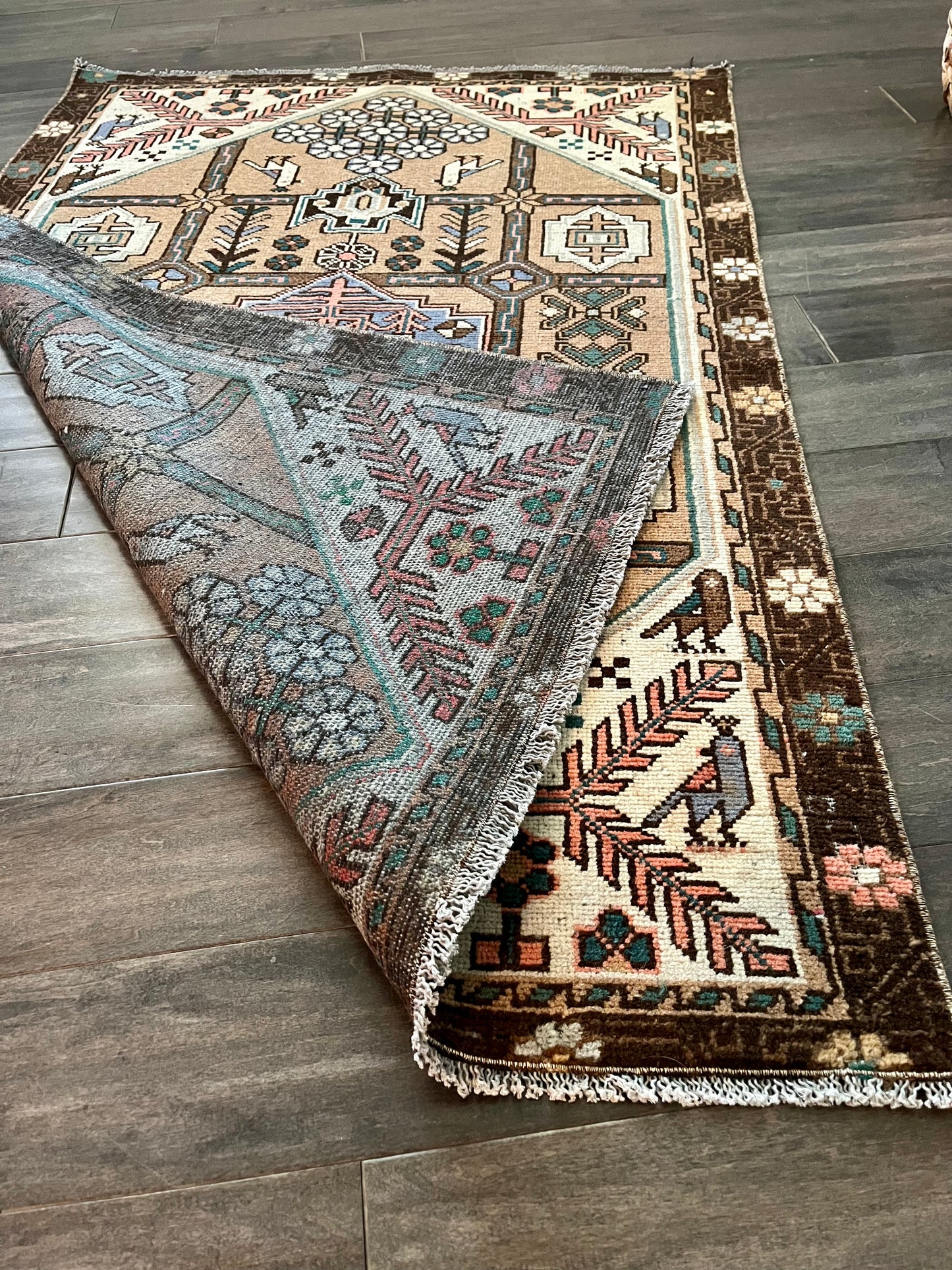 Vintage Rug #73 -3'.5" x 4'8"