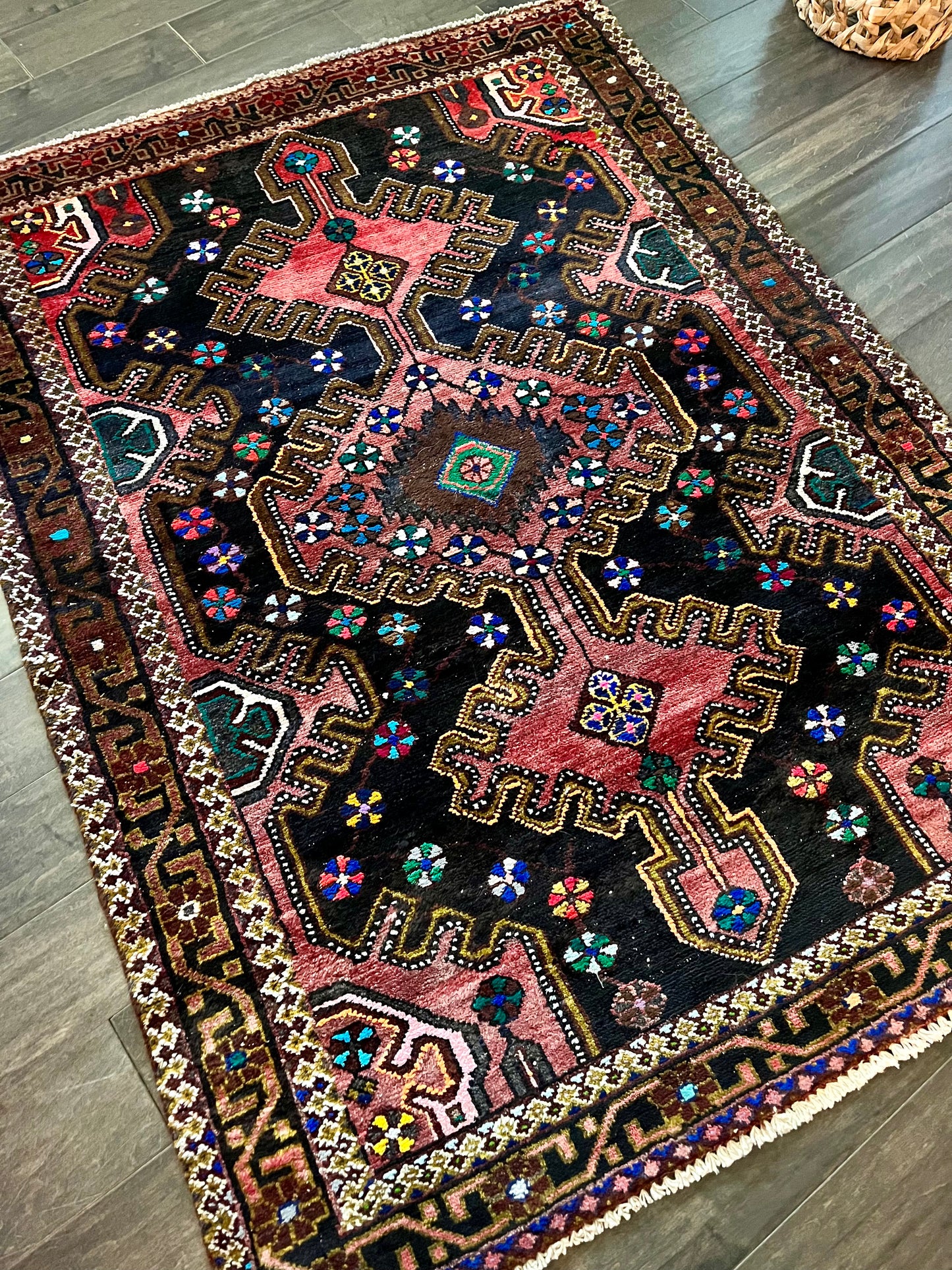 Vintage Rug #75 - 3'8" x 5'0"