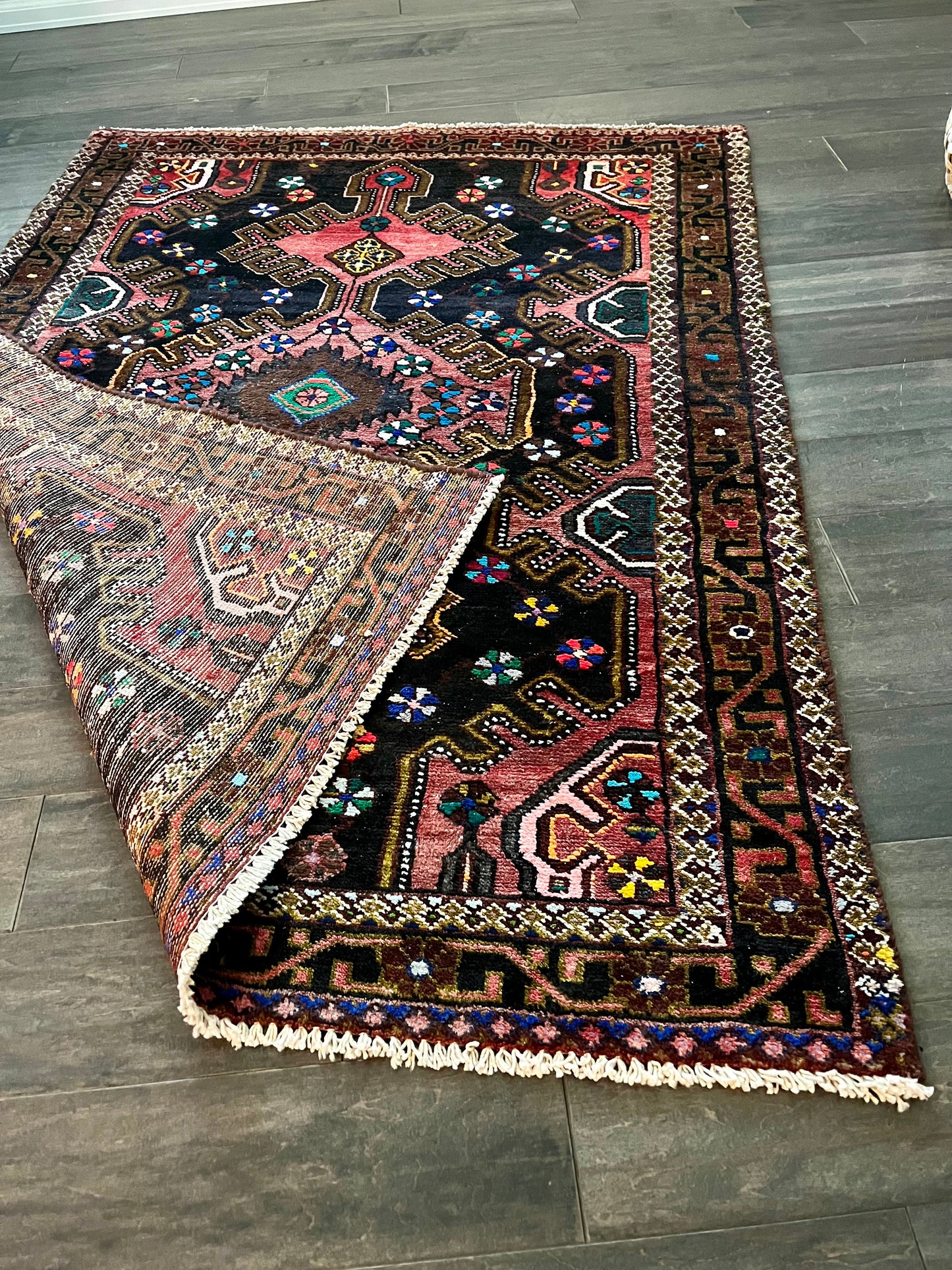 Vintage Rug #75 - 3'8" x 5'0"