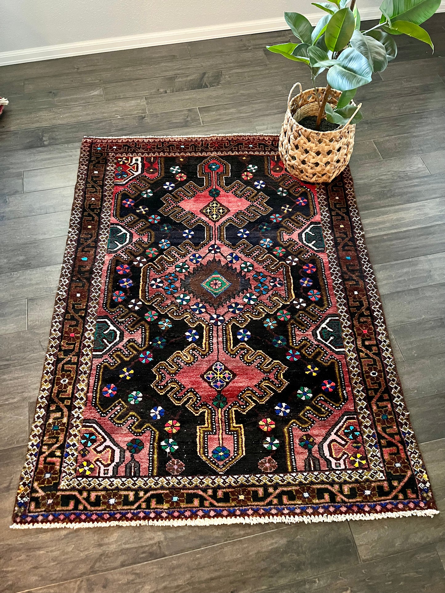 Vintage Rug #75 - 3'8" x 5'0"