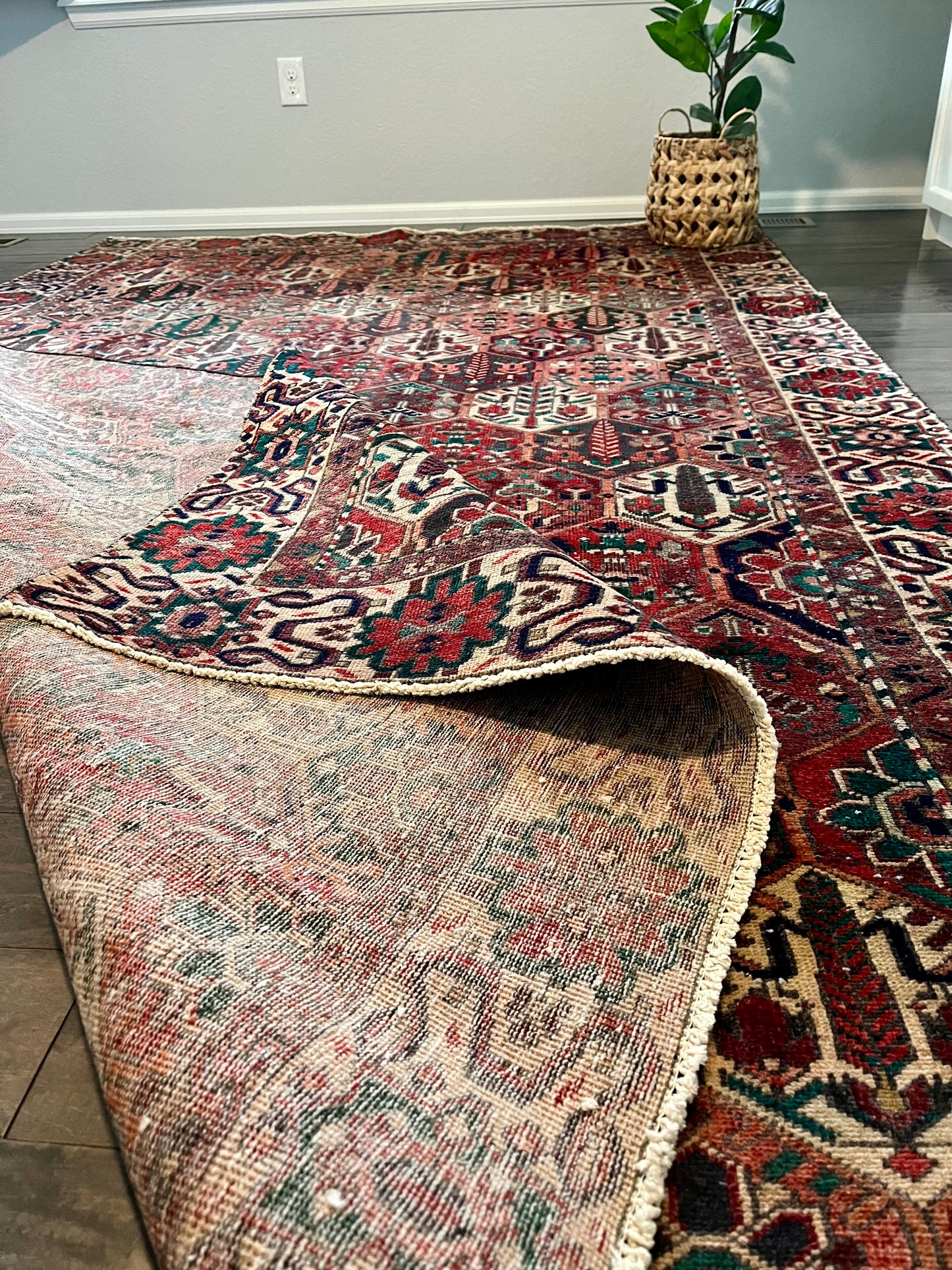 Vintage Rug #76 - 6'5" x 10'1" (reserved for Laura)