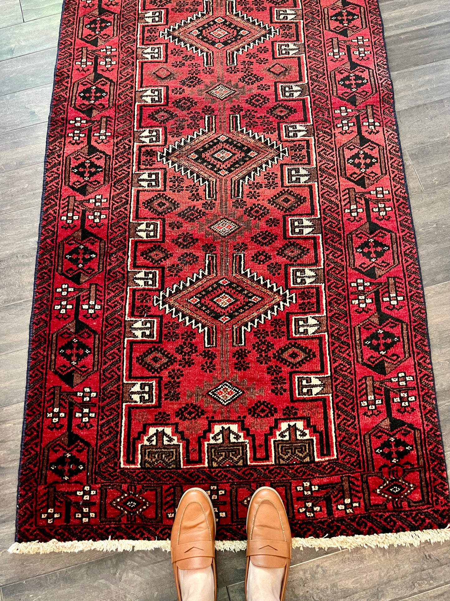 Vintage Rug #80 - 3'2" x 6'2" (Reserved for Amy)