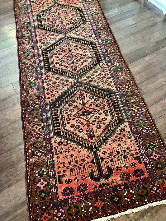 Vintage Rug #81 - 3'8.5" x 9'7" (reserved for Amy)